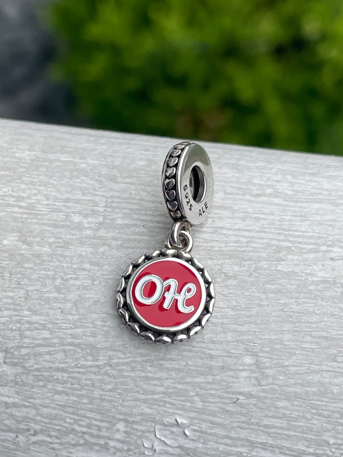 Pandora Ohio State Exclusive Travel Dangle Charm