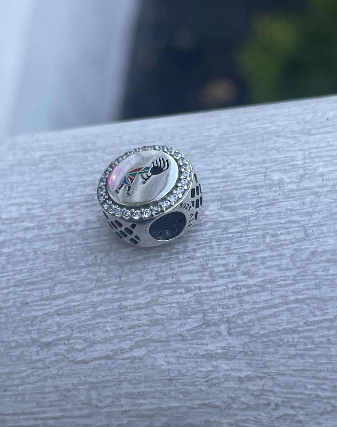 Pandora Santa Fe New Mexico State Exclusive Round Signet Charm