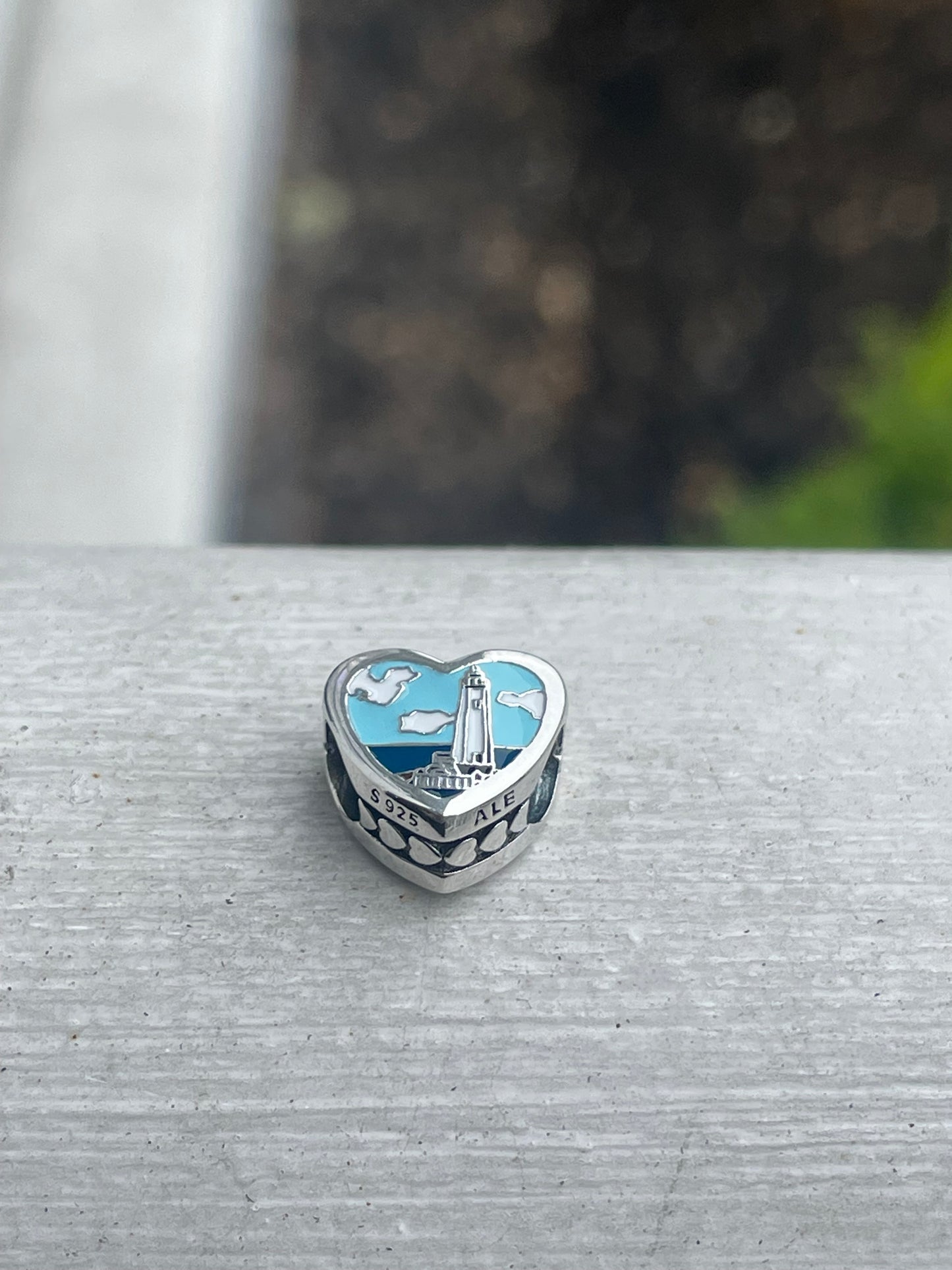 Pandora Maine Exclusive Scenic Travel Heart Charm