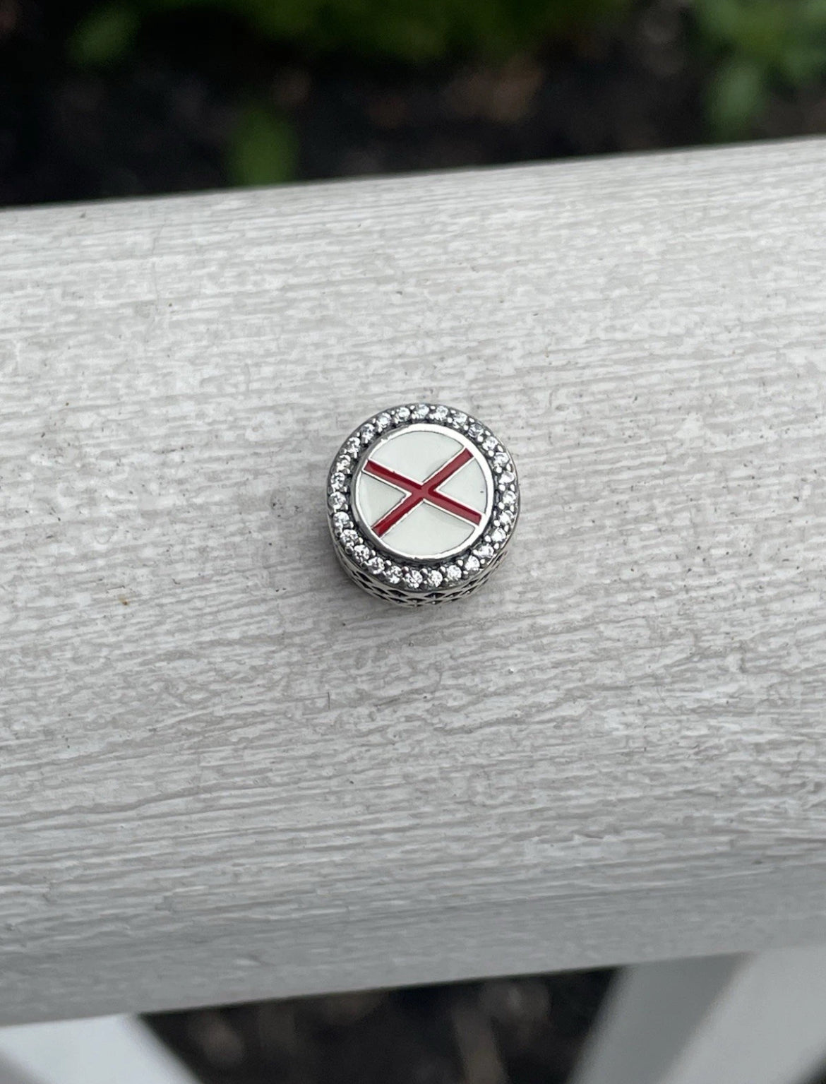 Pandora State Of Alabama Exclusive Round Signet Flag Charm
