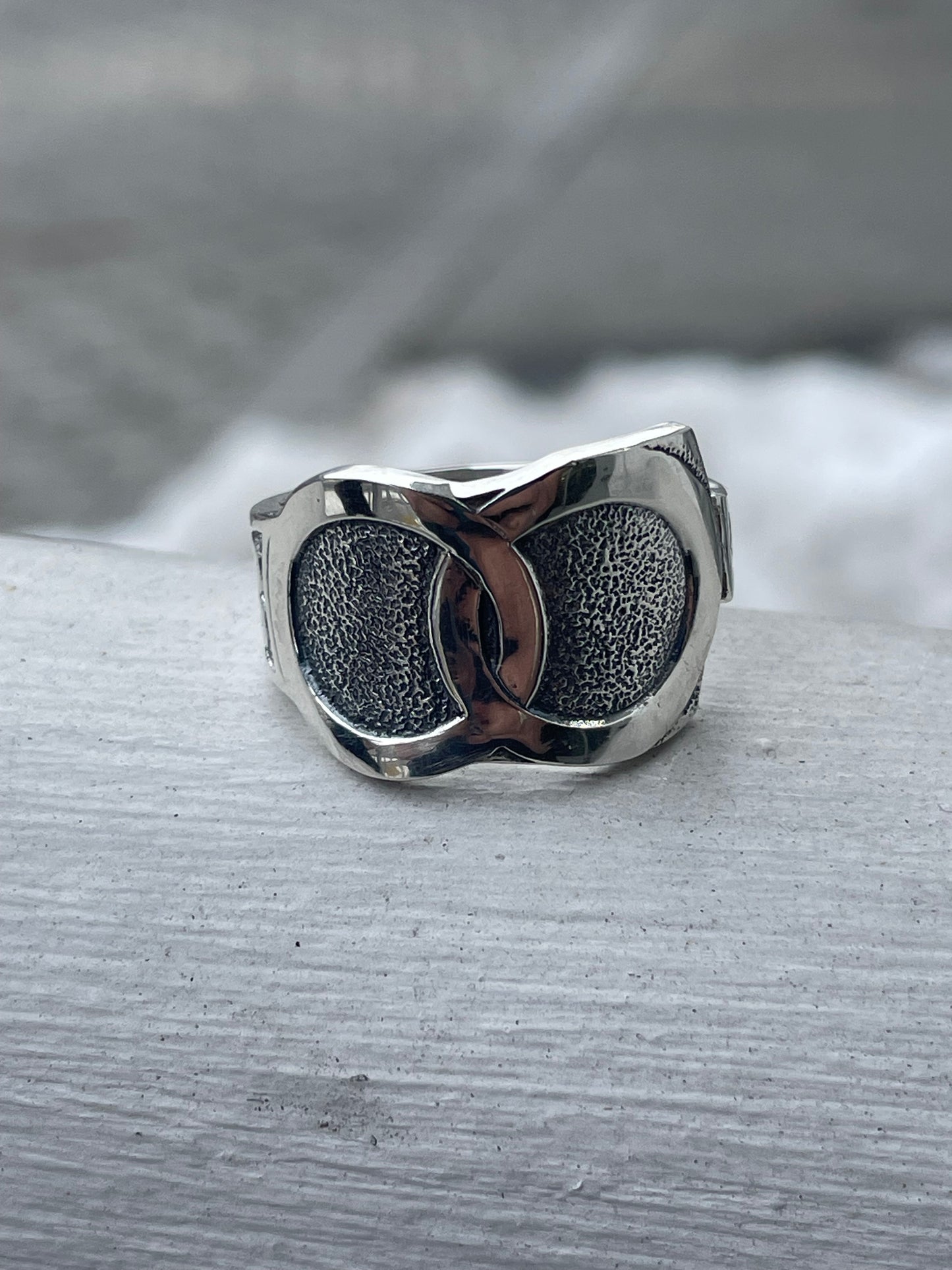 Designer Rebecca 1976 Handmade Spoon Ring Size 11