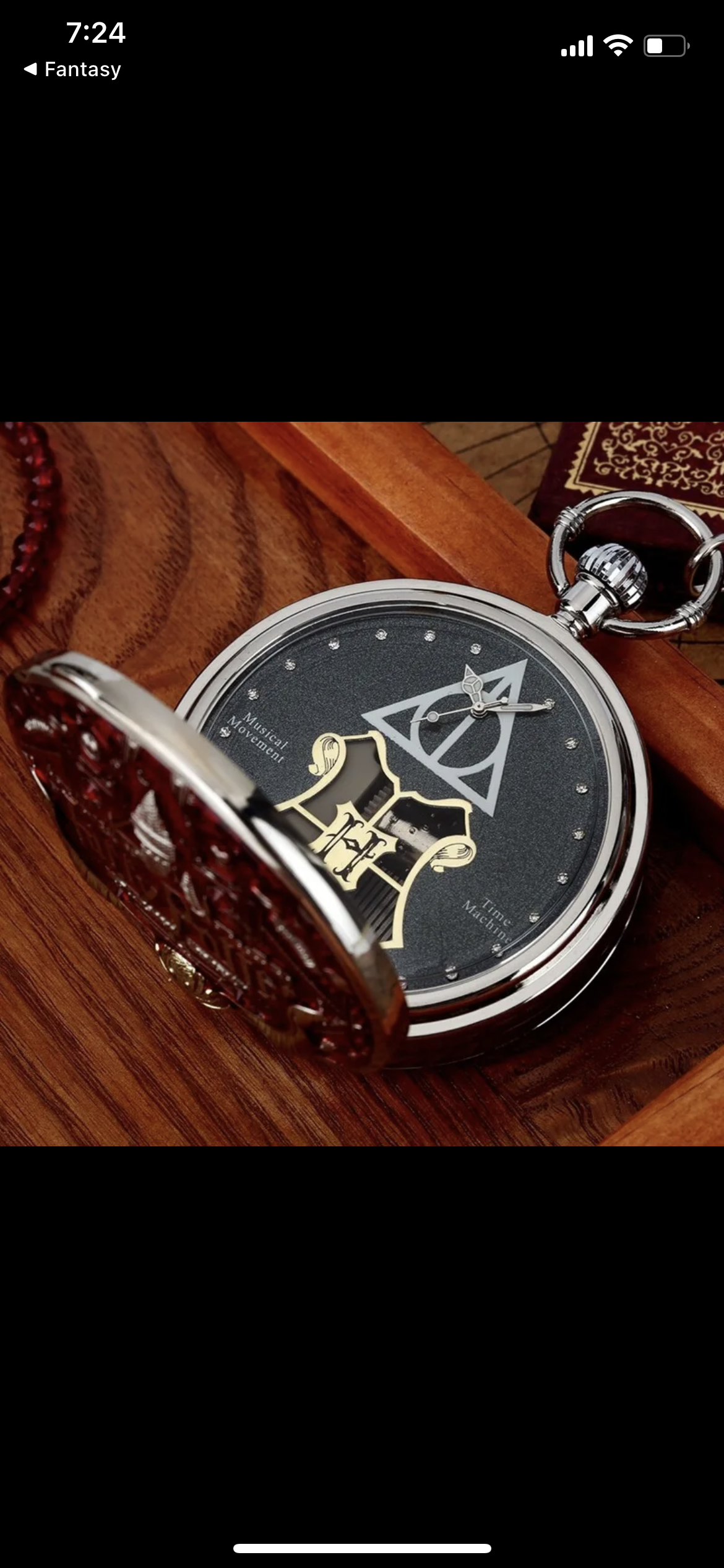 Harry Potter musical pocket watch