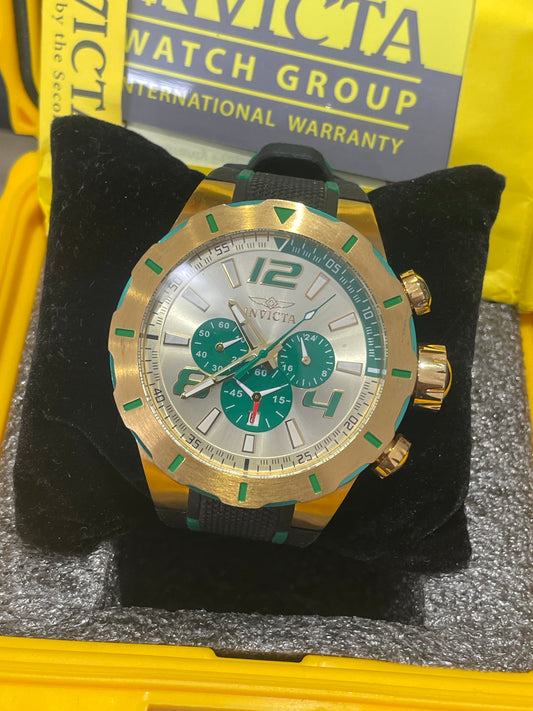 Invicta S1 Rally Model 21428 Chronograph Watch - New with Cert Papers & Case