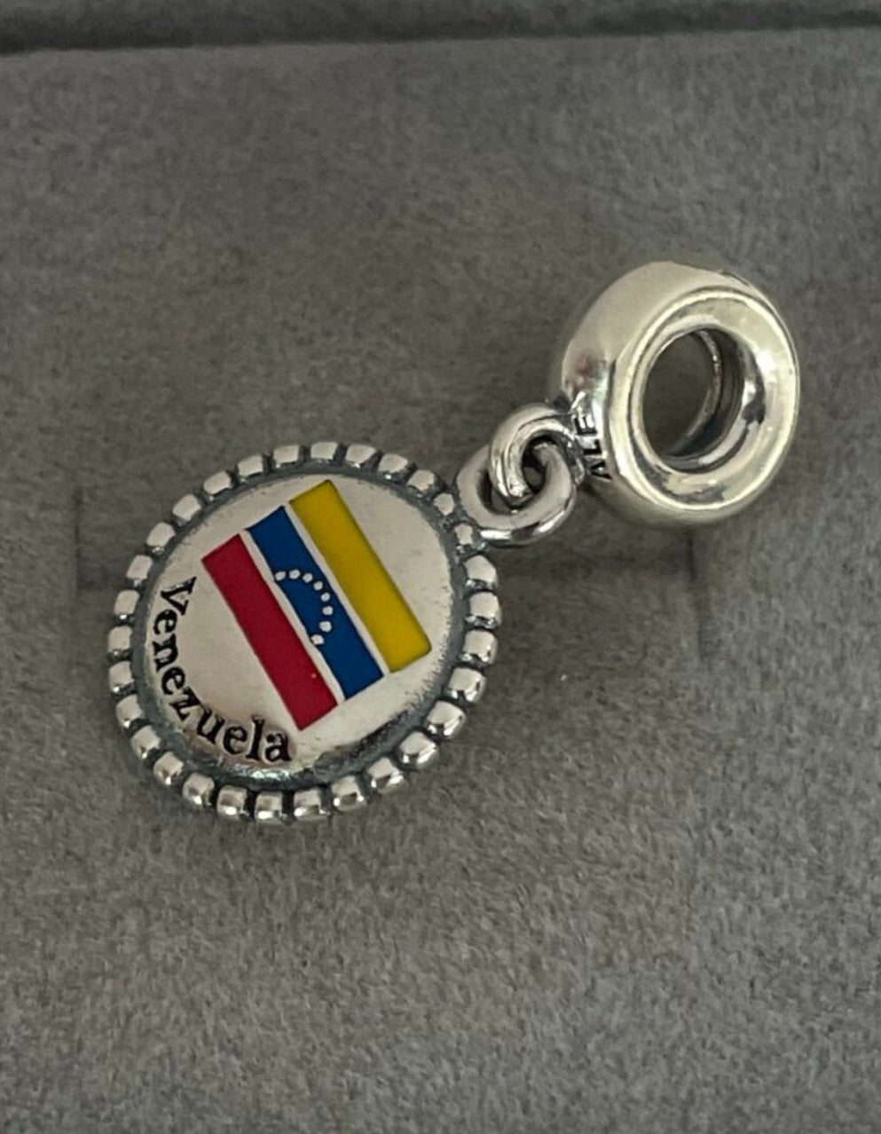 Pandora Venezuela Exclusive Country Flag Pride Destination Travel Dangle Charm