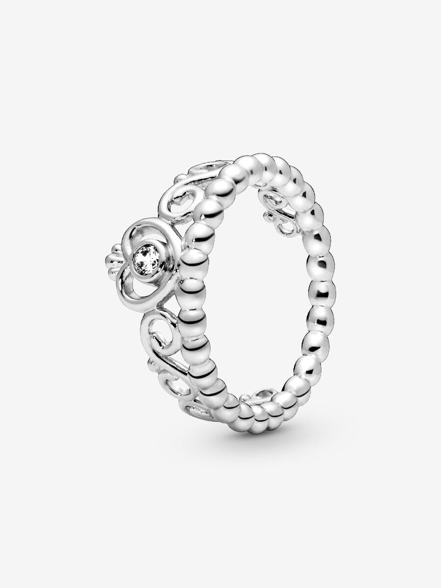 Pandora My Princess Beaded Crown Ring