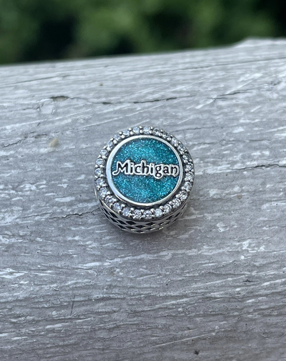 Pandora Michigan State Exclusive Travel Destination Signet Charm