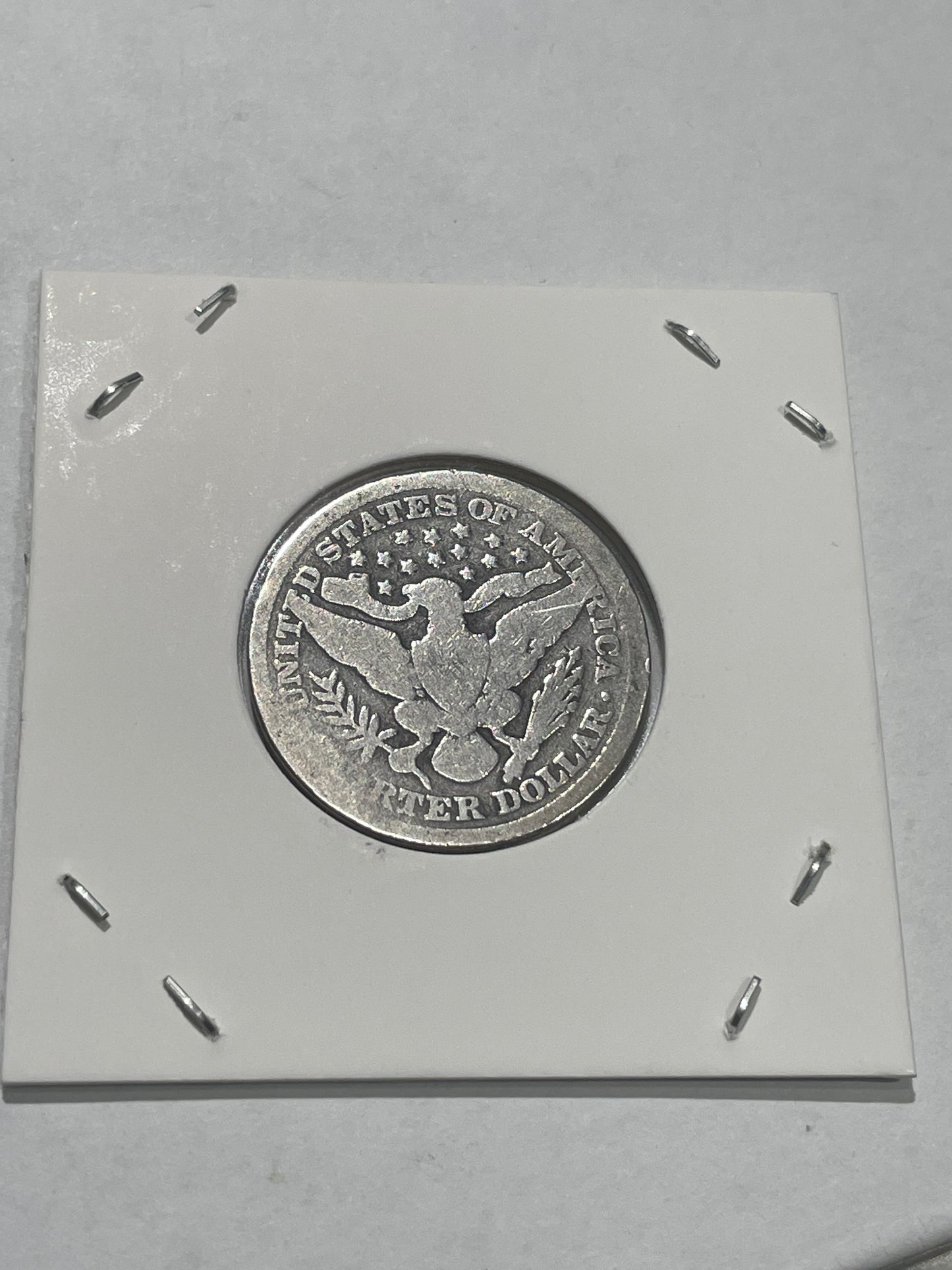 1898 U.S. Barber Quarter Fair Condition