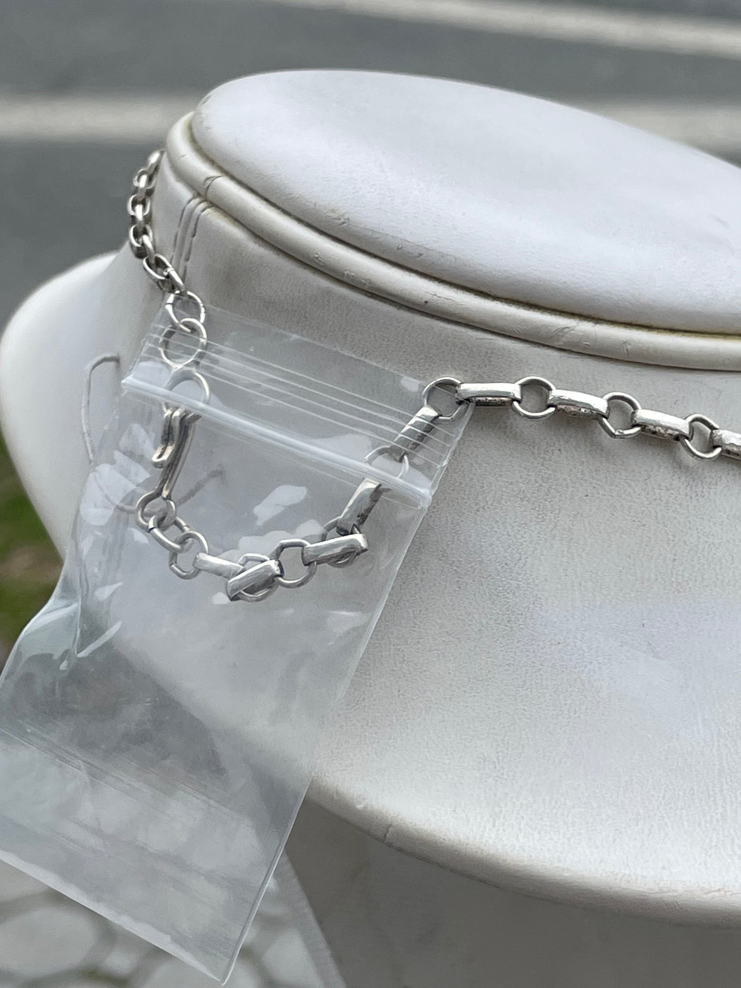 Designer Carol Felley Native American Pig Family Station Necklace 925 Sterling Silver