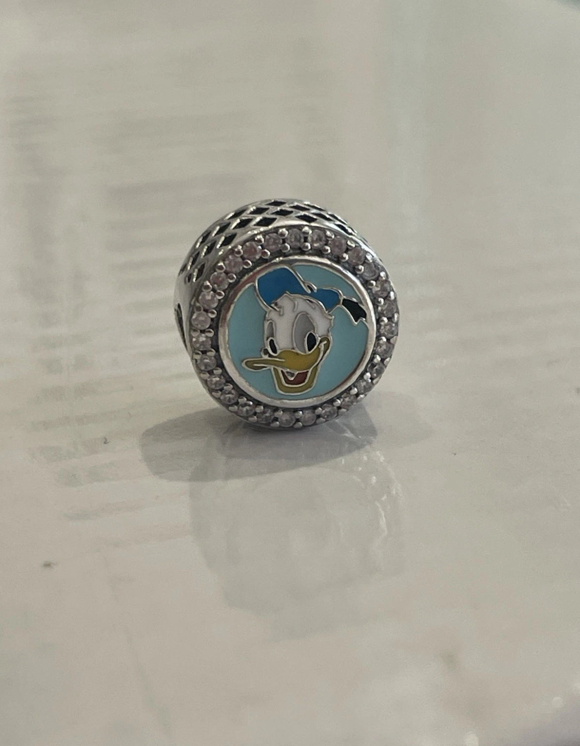 Pandora x Disneyland Paris Disney Parks Exclusive Donald Duck Signet Charm