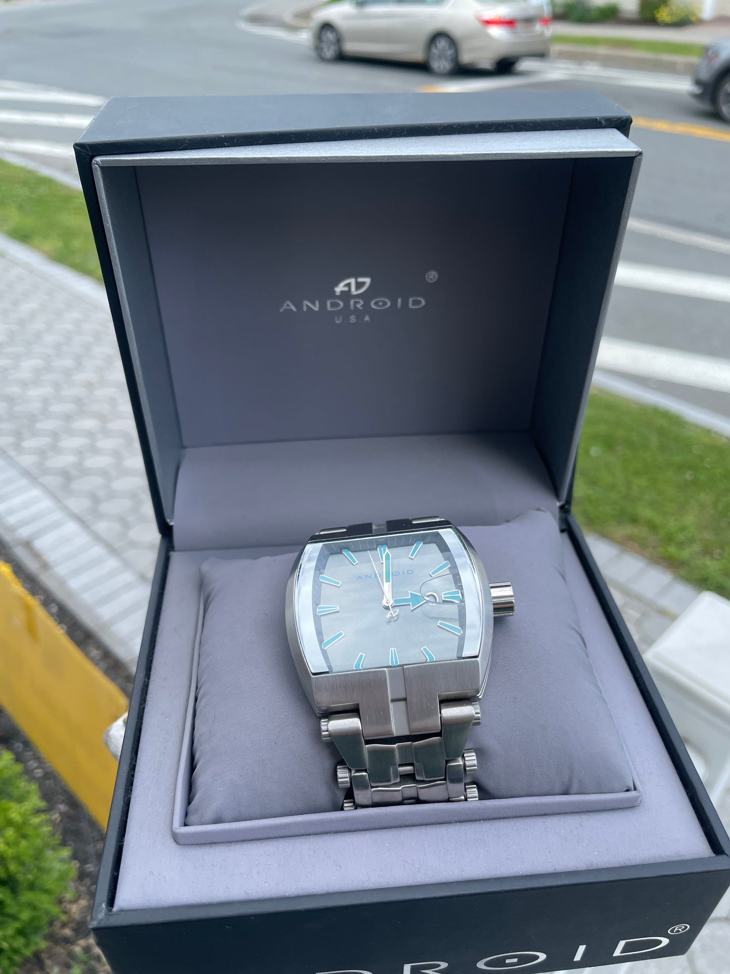 Stainless Steel Mens Android Millipede AD568 Watch