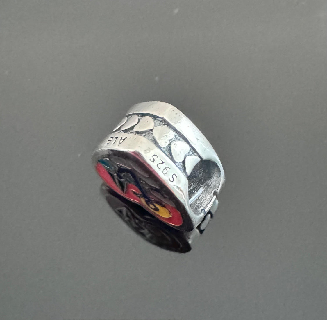 Pandora State of Rhode Island Exclusive Scenic Travel Heart Charm