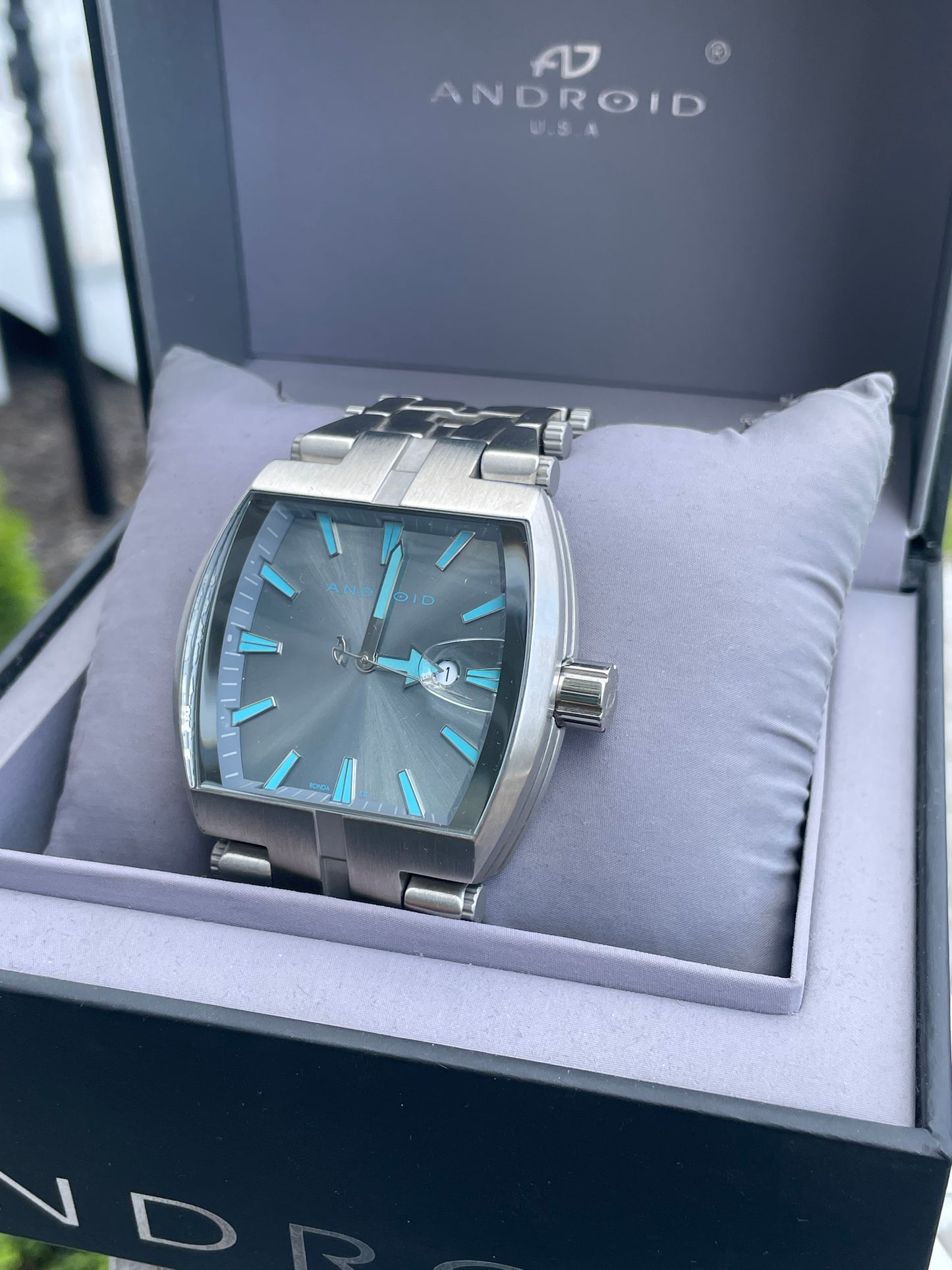 Stainless Steel Mens Android Millipede AD568 Watch