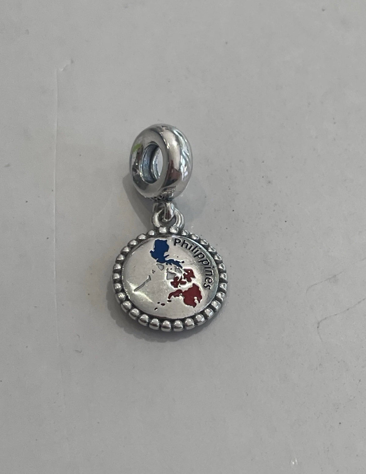 Pandora Philippines Exclusive Country Flag Map Dangle Moments Charm