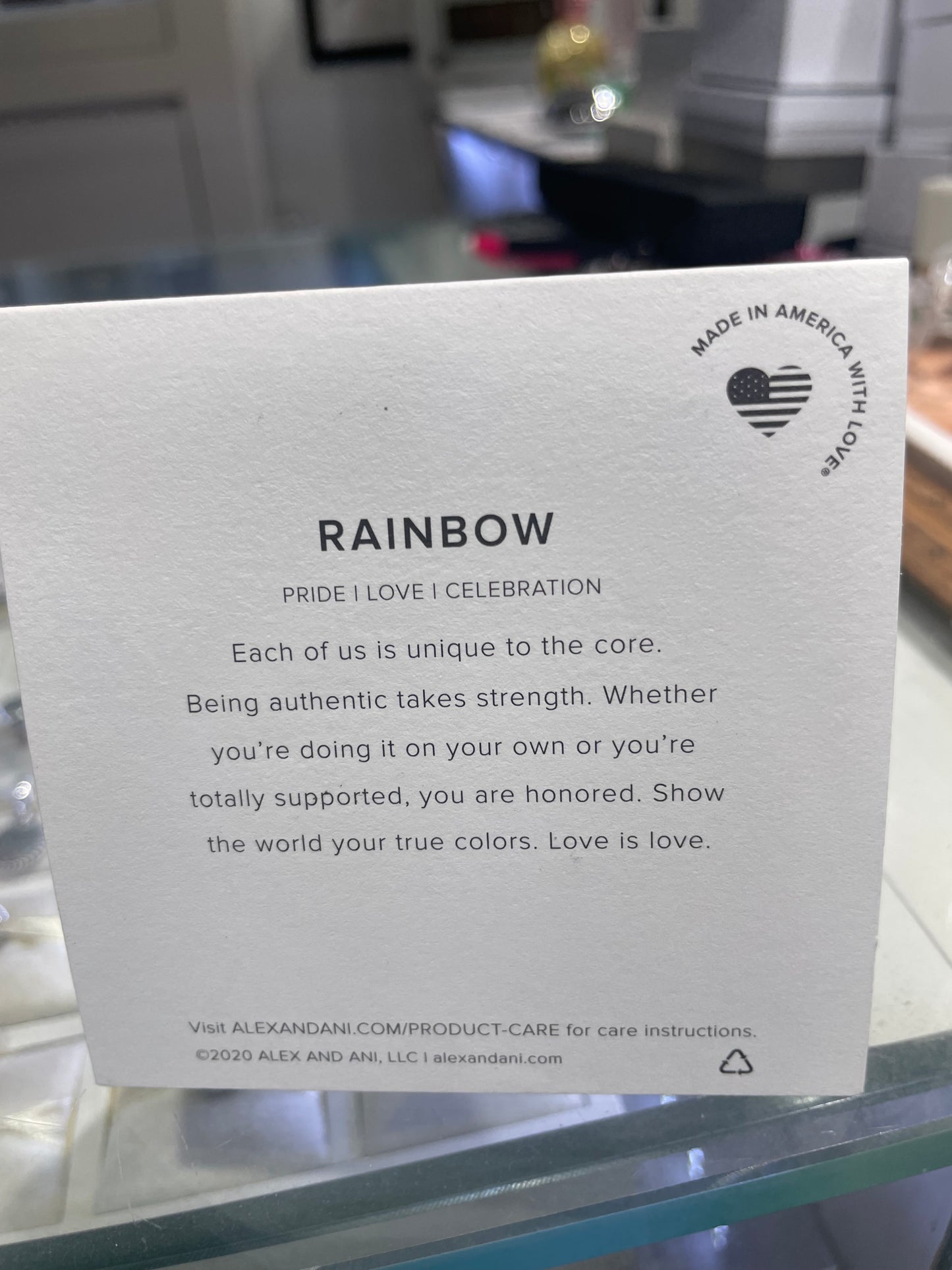 Alex and Ani Growth and New Beginnings Rainbow Silver Tone Bracelet
