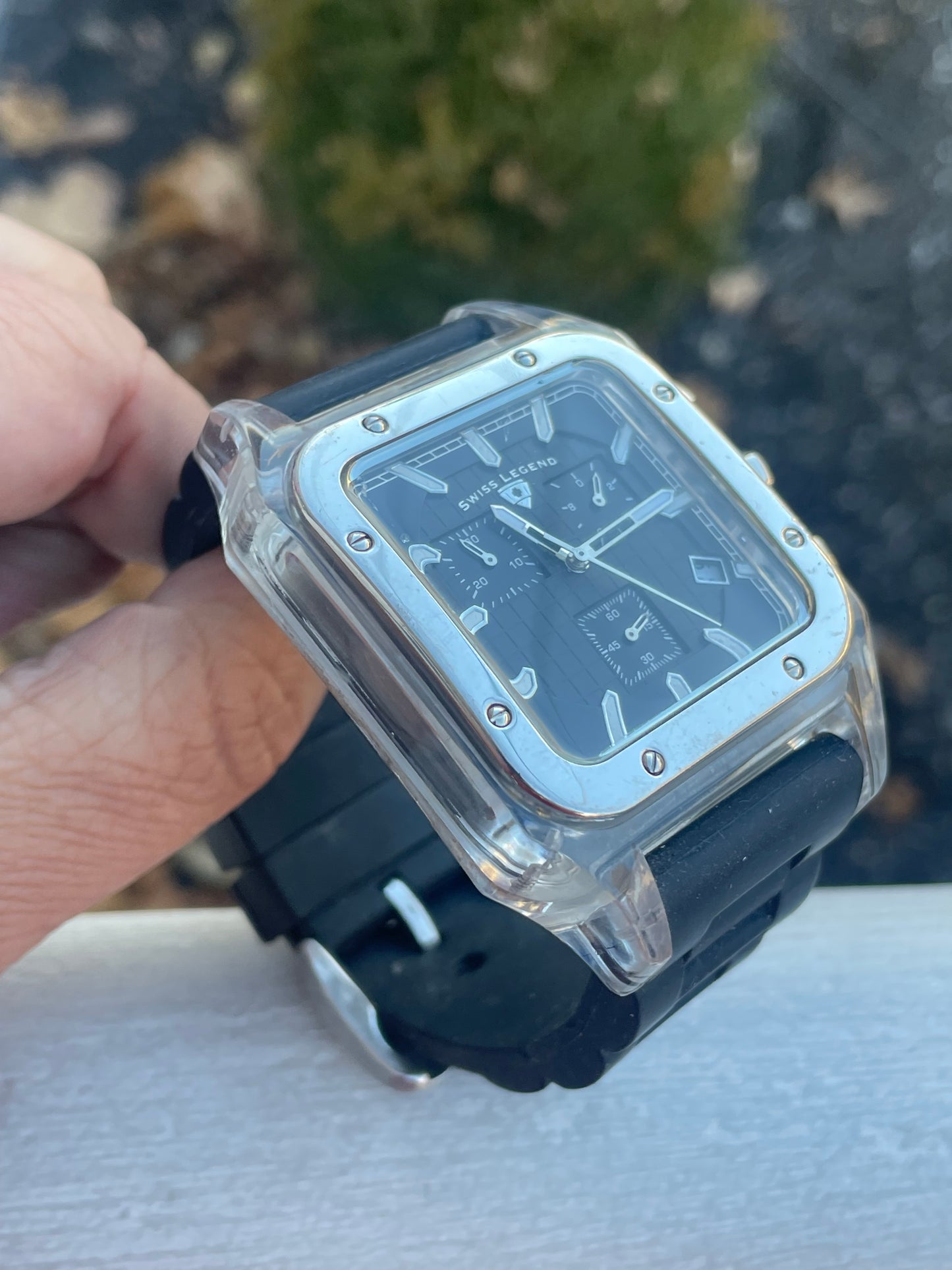 Men’s Swiss Legend Chronograph Watch