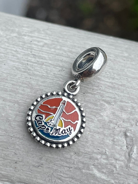 Pandora Cape May New Jersey State Exclusive Travel Beach Dangle Charm