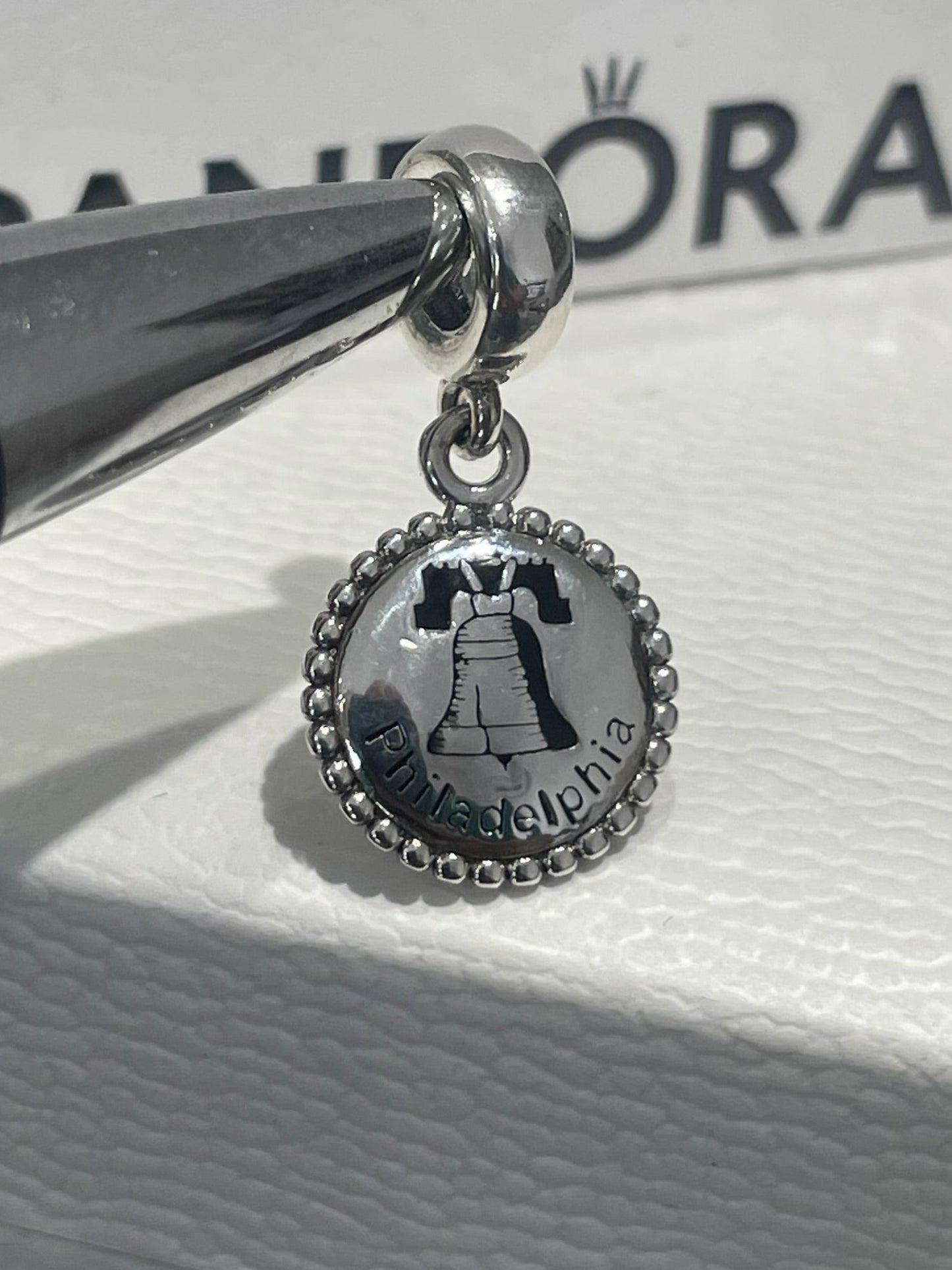 Pandora Philadelphia Liberty Bell Dangle Charm