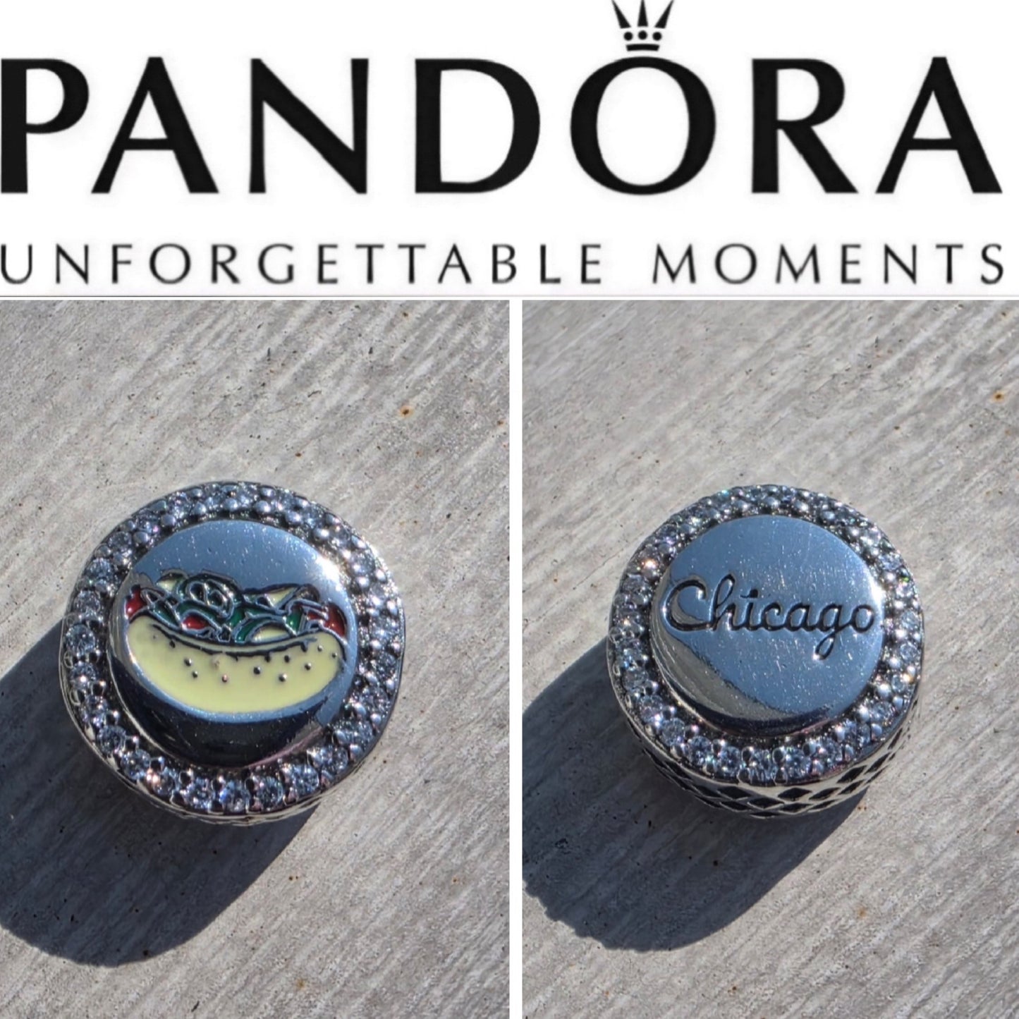Pandora Chicago Exclusive Bratwurst Festival Celebration Charm
