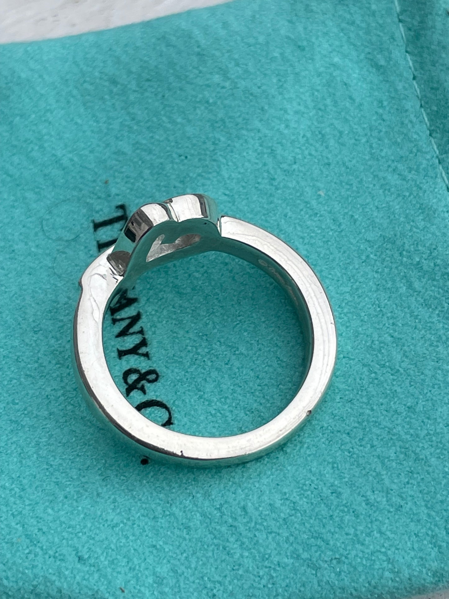 Tiffany&Co Paloma Picasso Loving Heart Ring Size 8.5