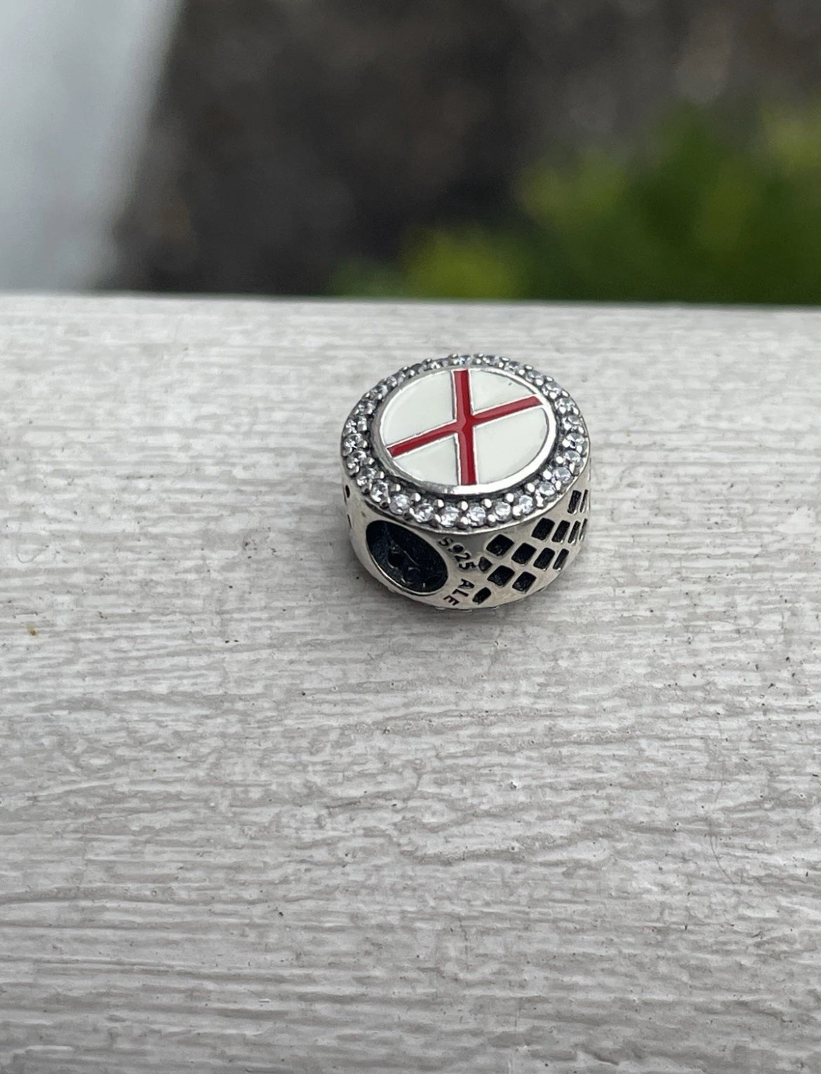 Pandora State Of Alabama Exclusive Round Signet Flag Charm
