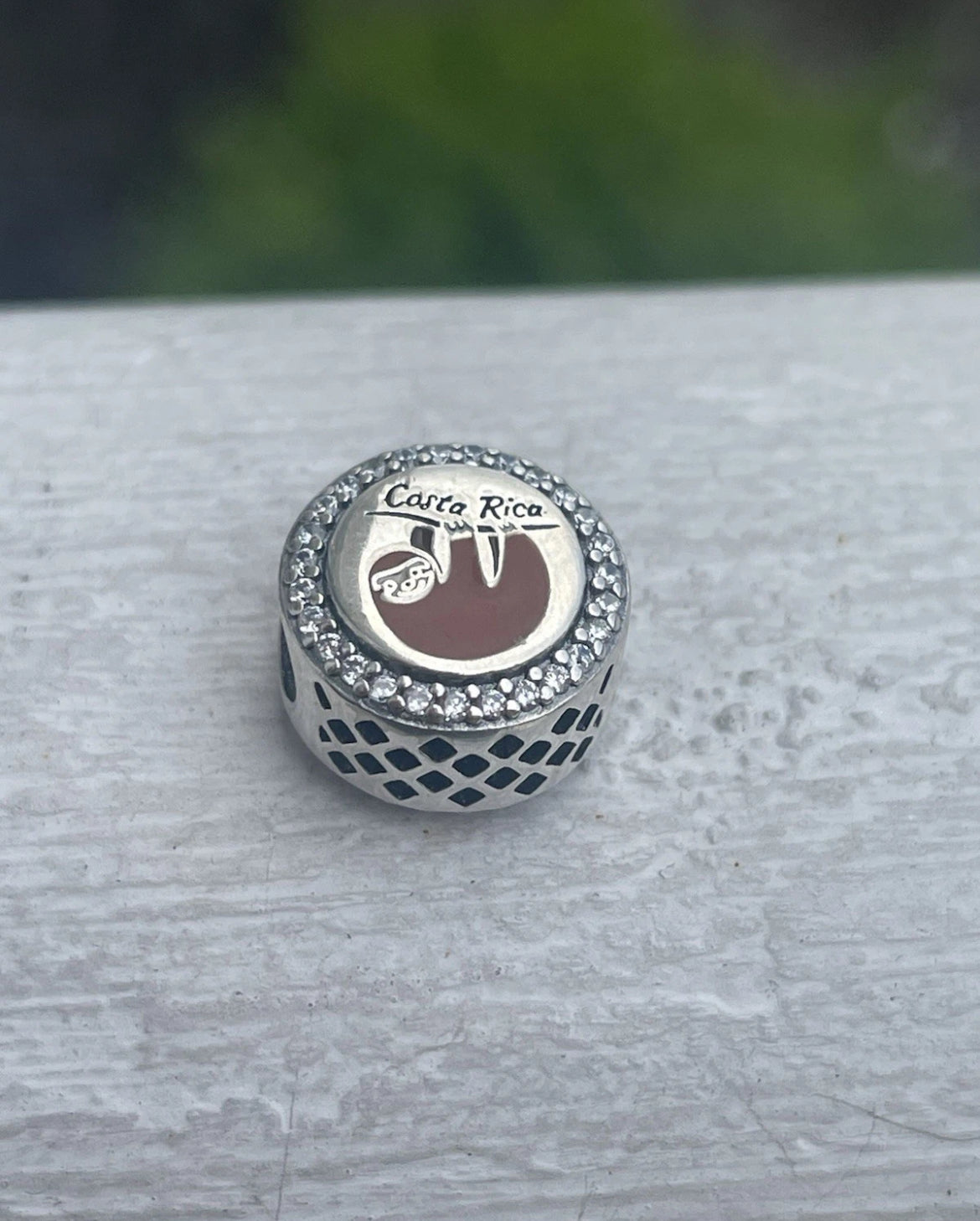 Pandora Costa Rica Country Exclusive Sloth Travel Signet Charm