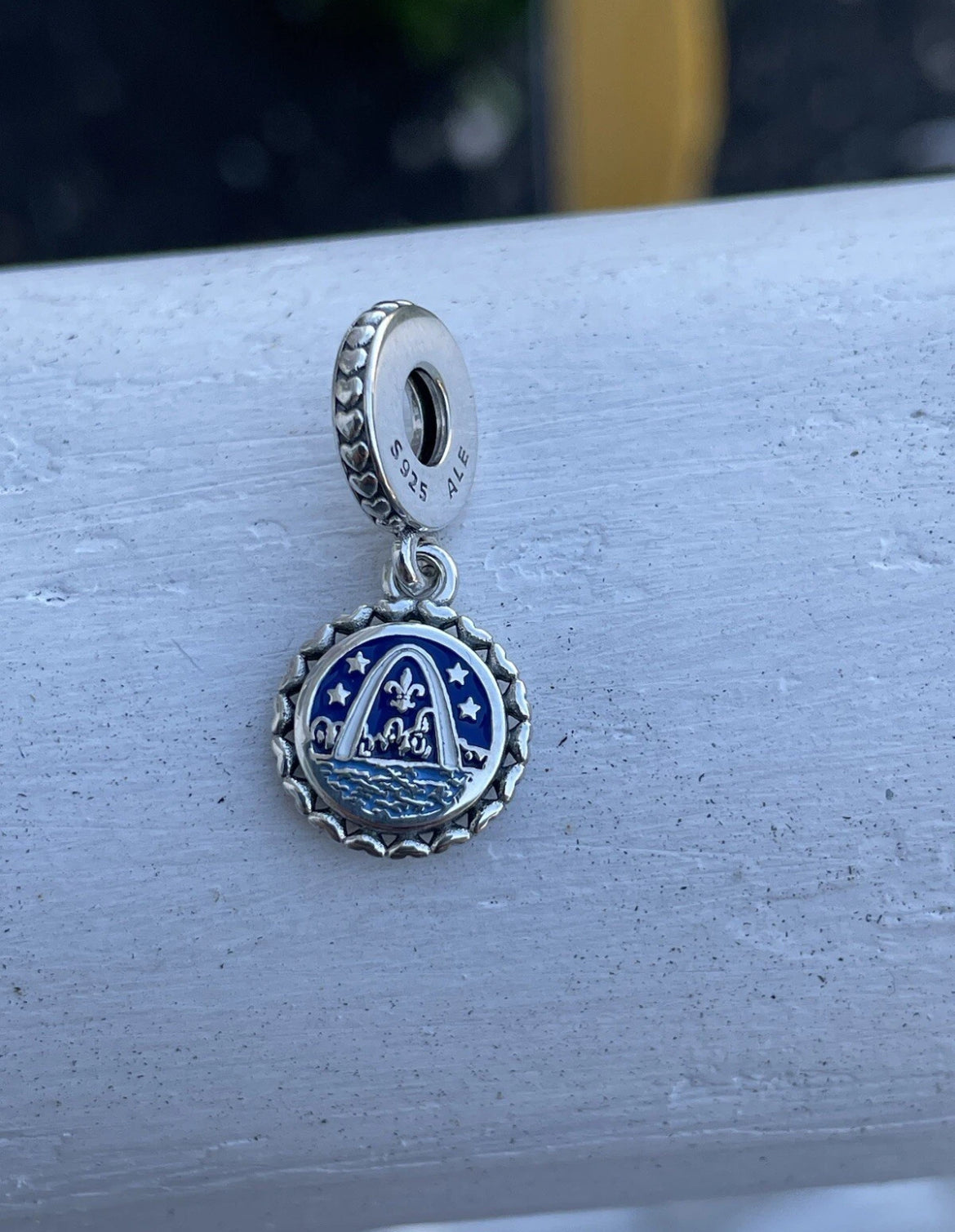 Rare Pandora Saint Louis Arch Monument Exclusive Dangle Vacation Charm