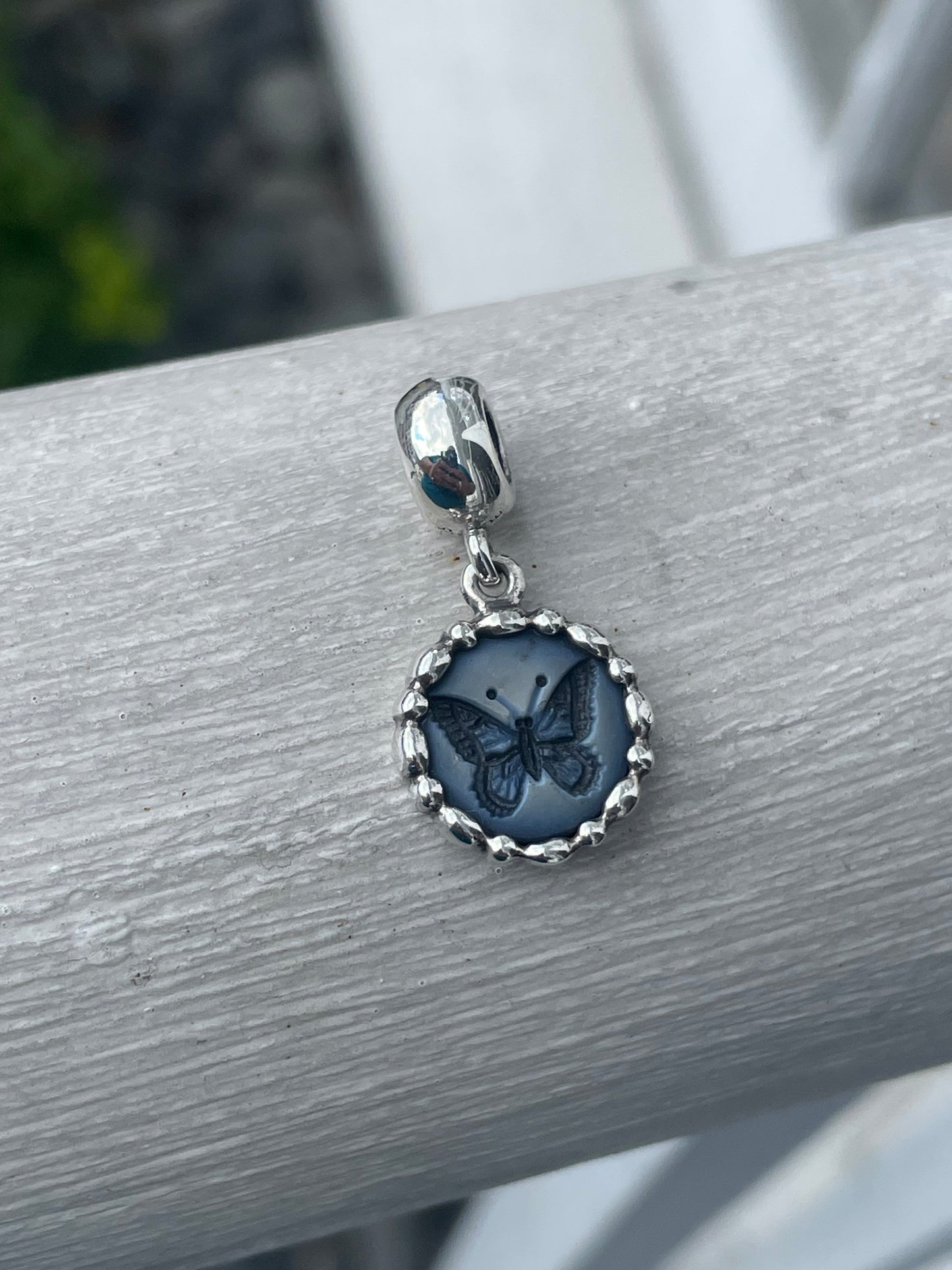 Retired Pandora Butterfly Cameo Charm 790865CAM