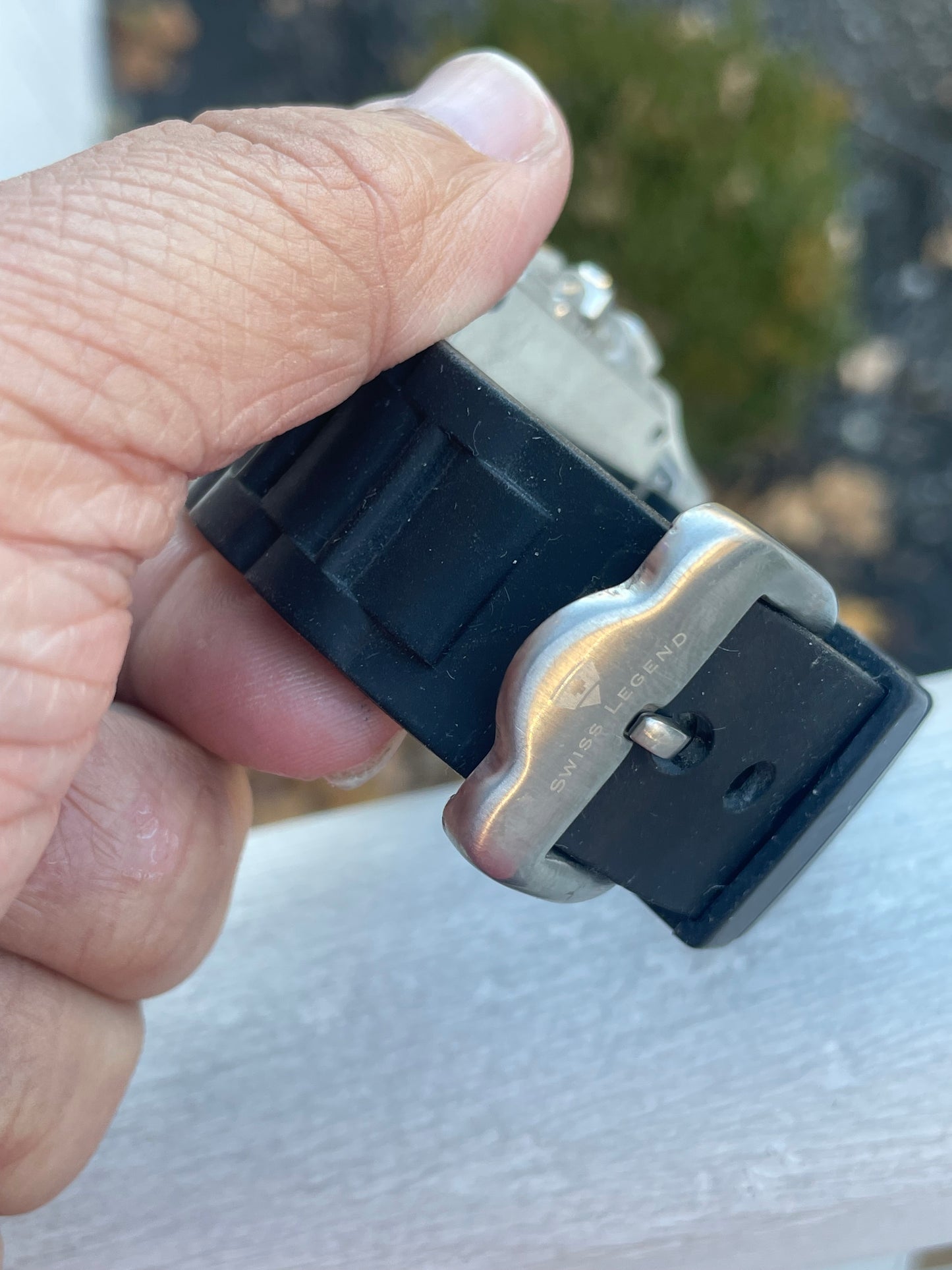 Men’s Swiss Legend Chronograph Watch