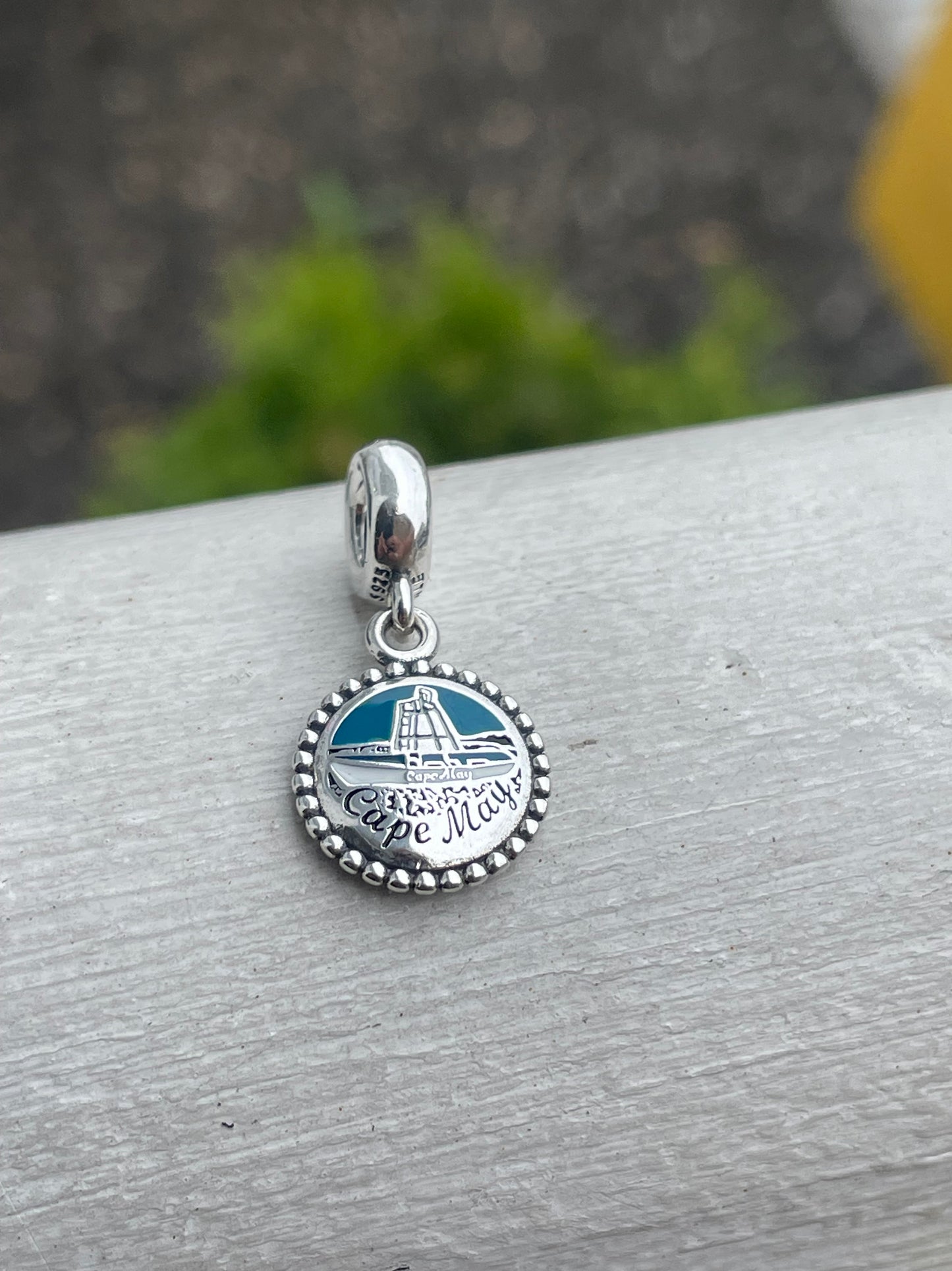 Pandora Cape May New Jersey State Exclusive Travel Beach Dangle Charm