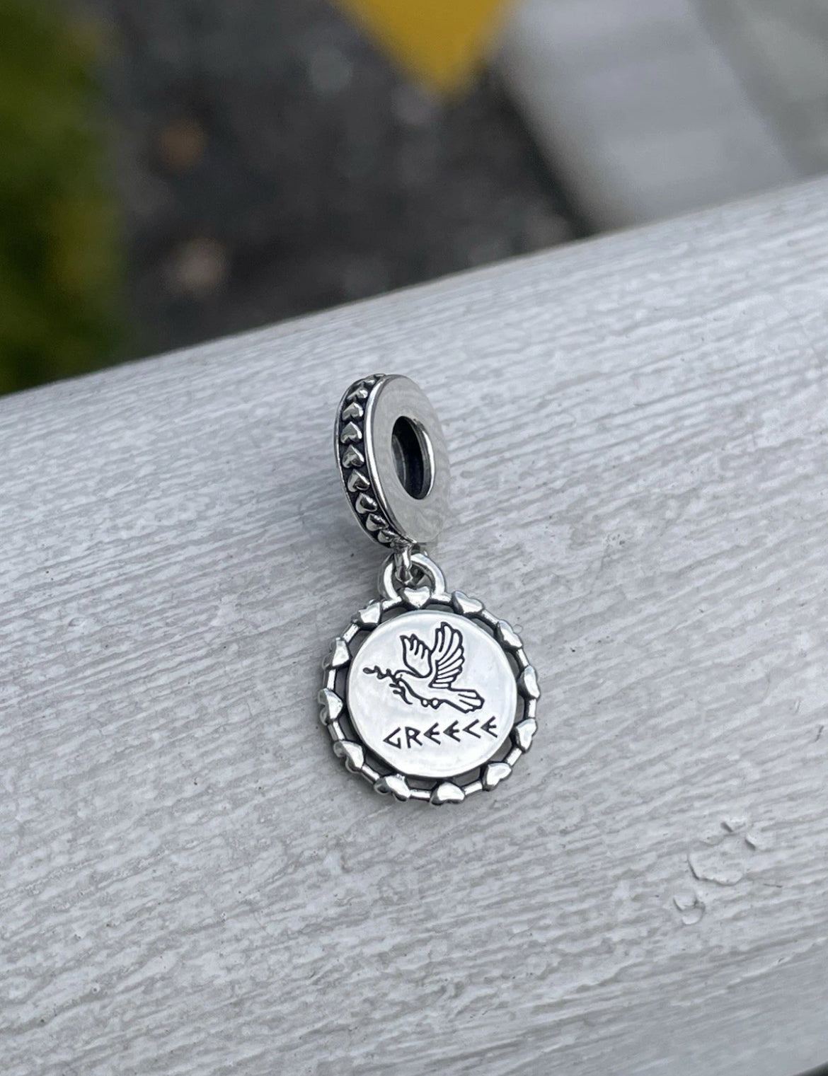 Pandora Greece Country Exclusive Parthenon Travel Dangle Charm