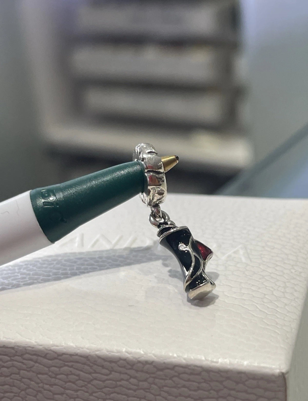 Rare Pandora Halloween Count Dracula Romania Country Exclusive Dangle Charm