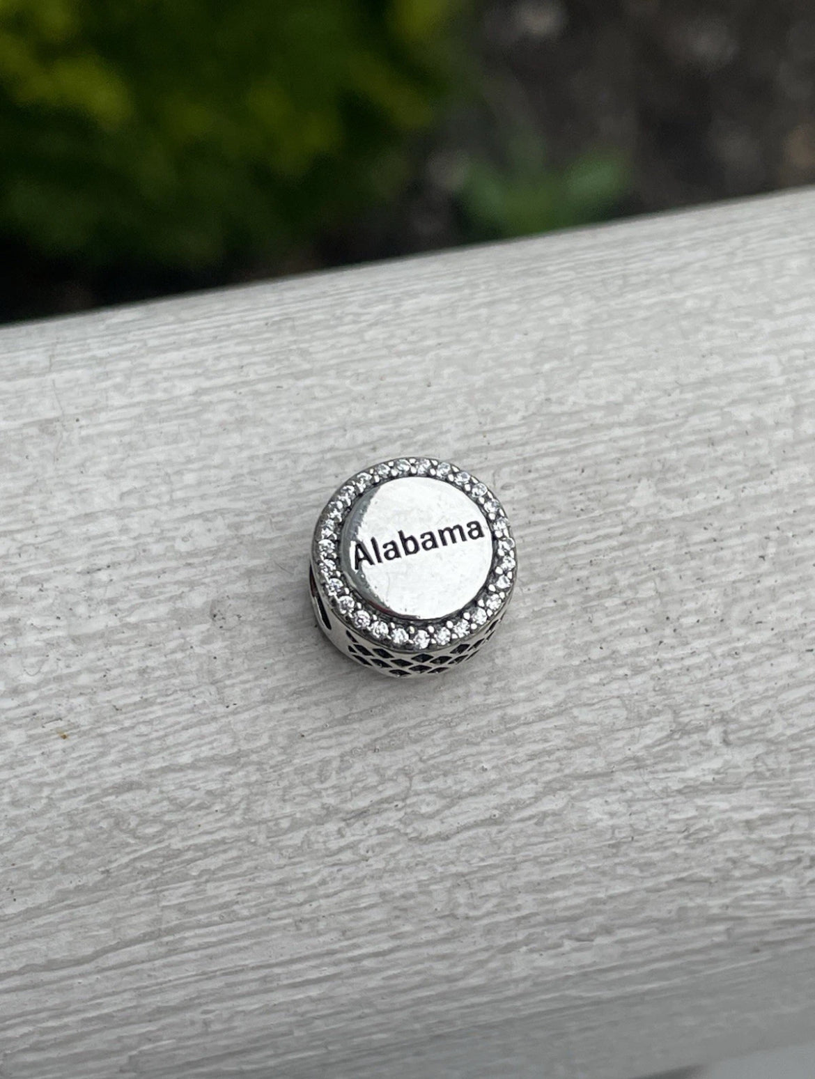 Pandora State Of Alabama Exclusive Round Signet Flag Charm