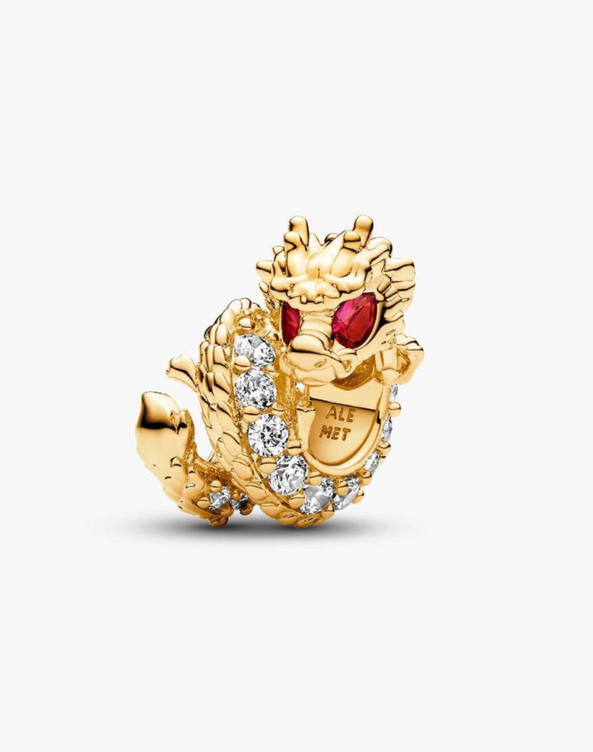 Pandora Sparkling Golden Dragon Charm 763069C01