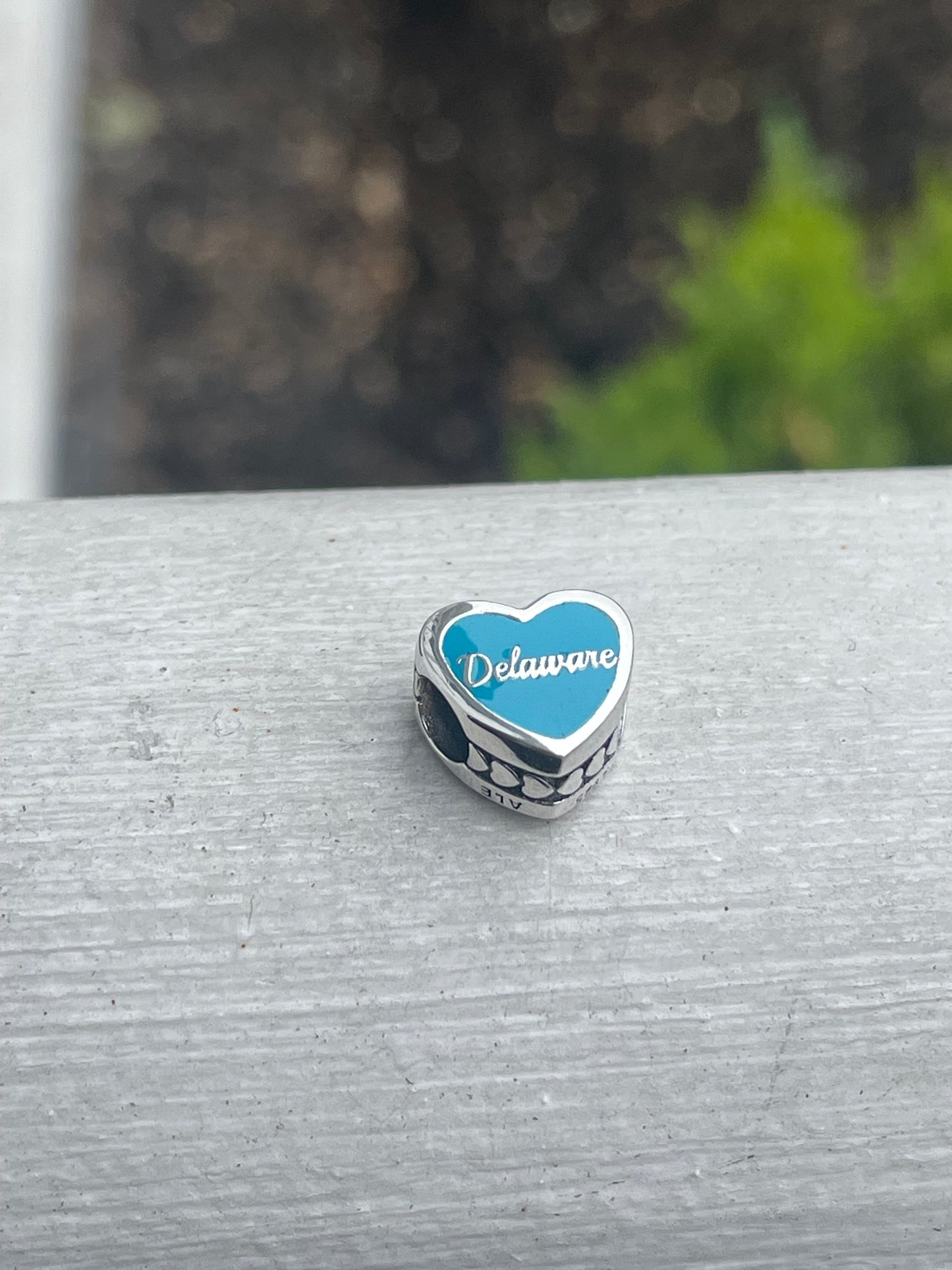Pandora Delaware Exclusive Scenic Travel Heart Charm