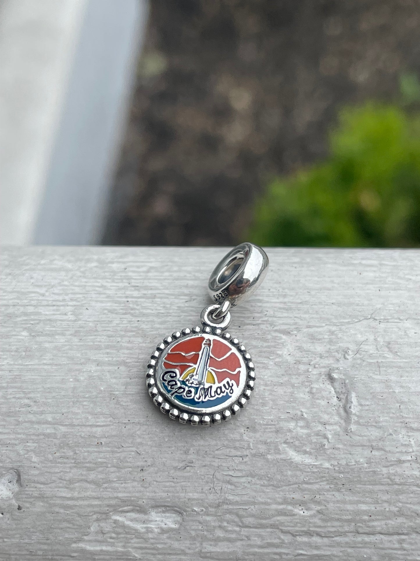 Pandora Cape May New Jersey State Exclusive Travel Beach Dangle Charm