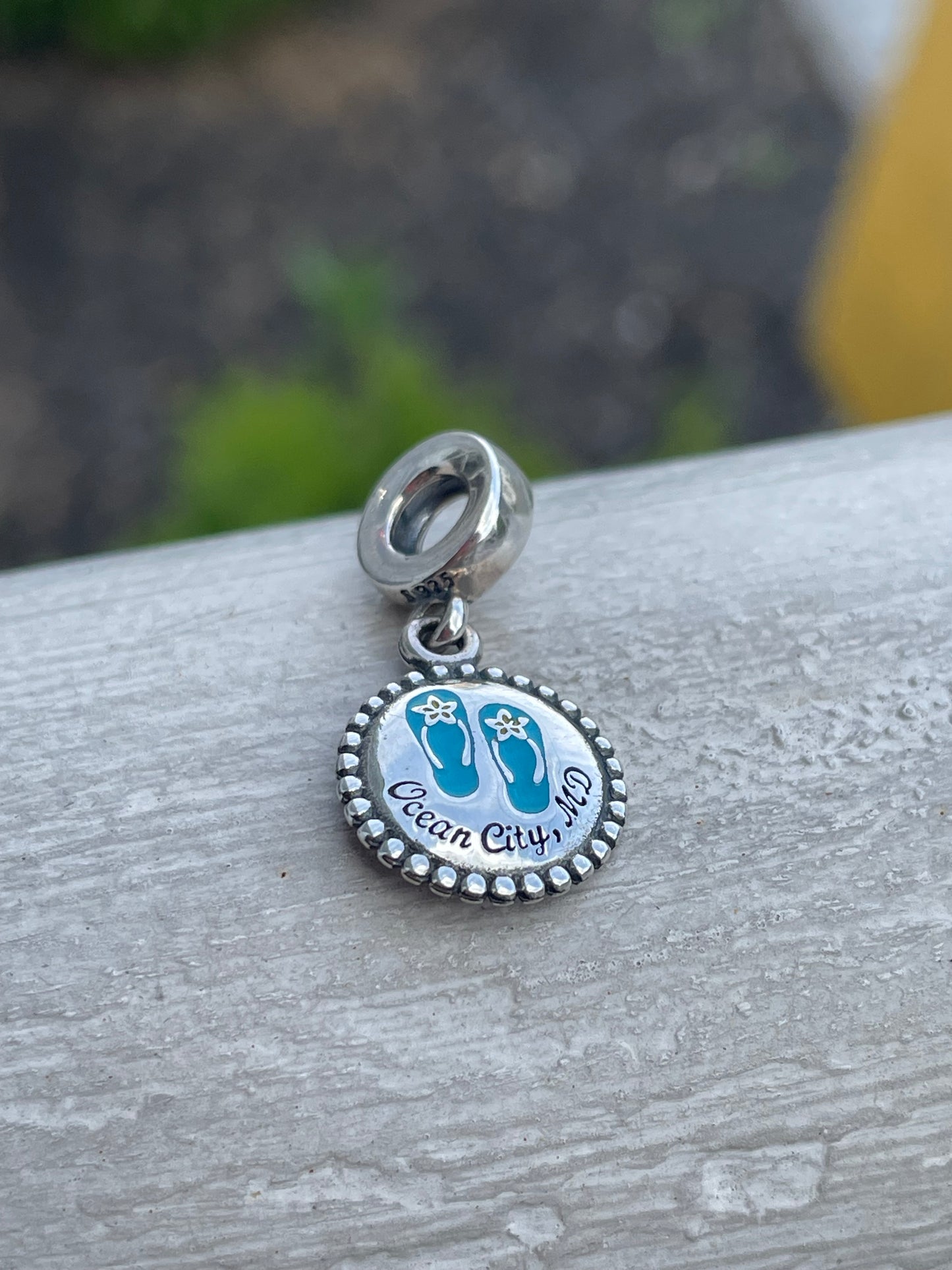 Pandora Ocean City Maryland State Exclusive Travel Destination Dangle Charm