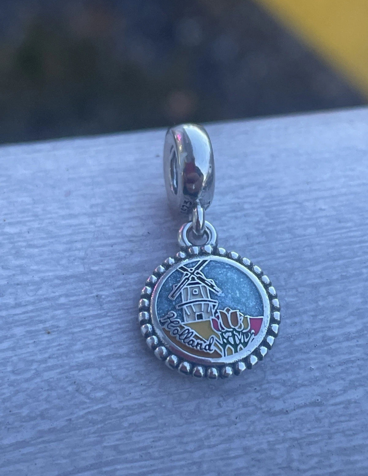 Pandora Country of Holland Exclusive Dangle Travel Charm