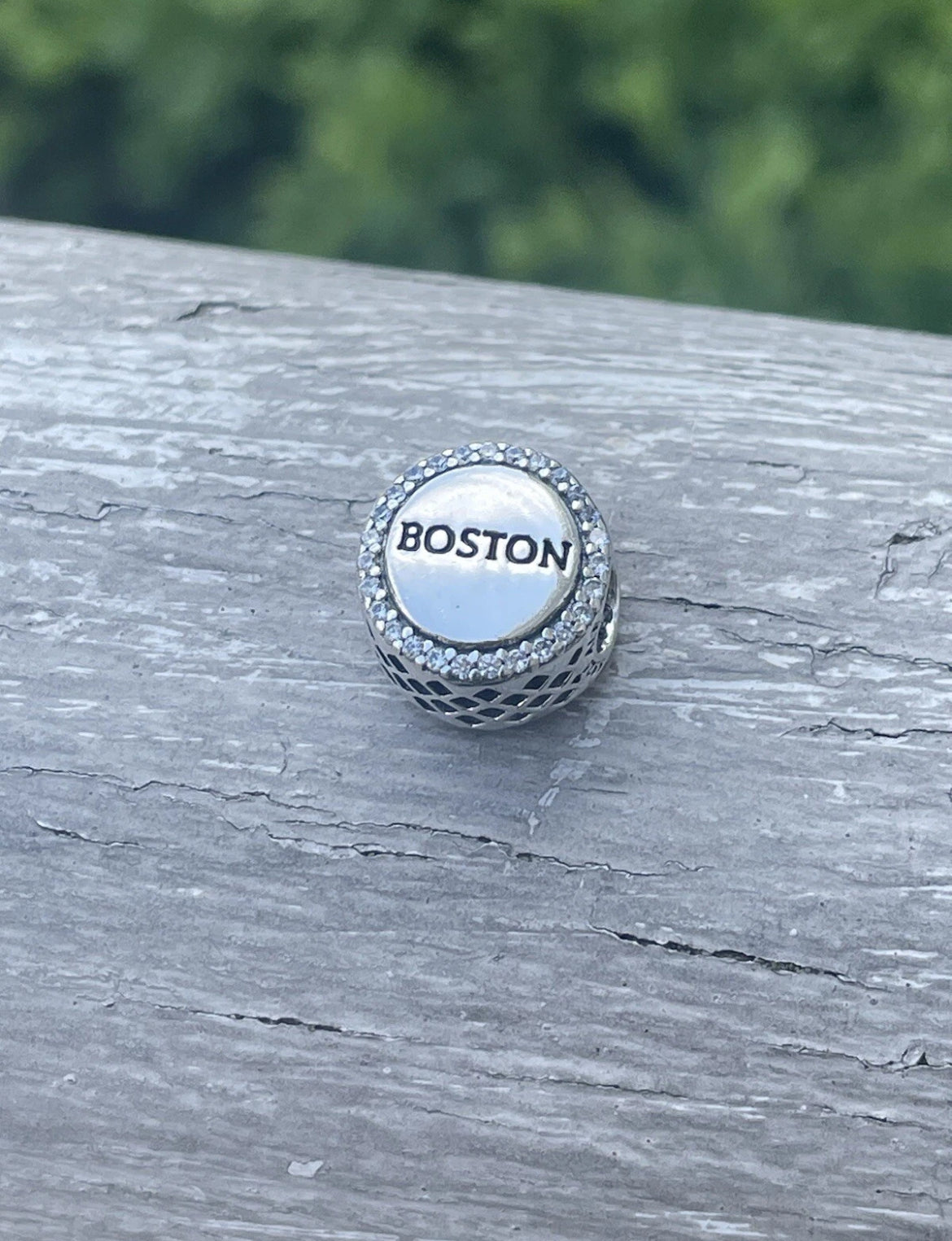 Pandora Boston Massachusetts State Exclusive Iconic Ship Signet Travel Charm