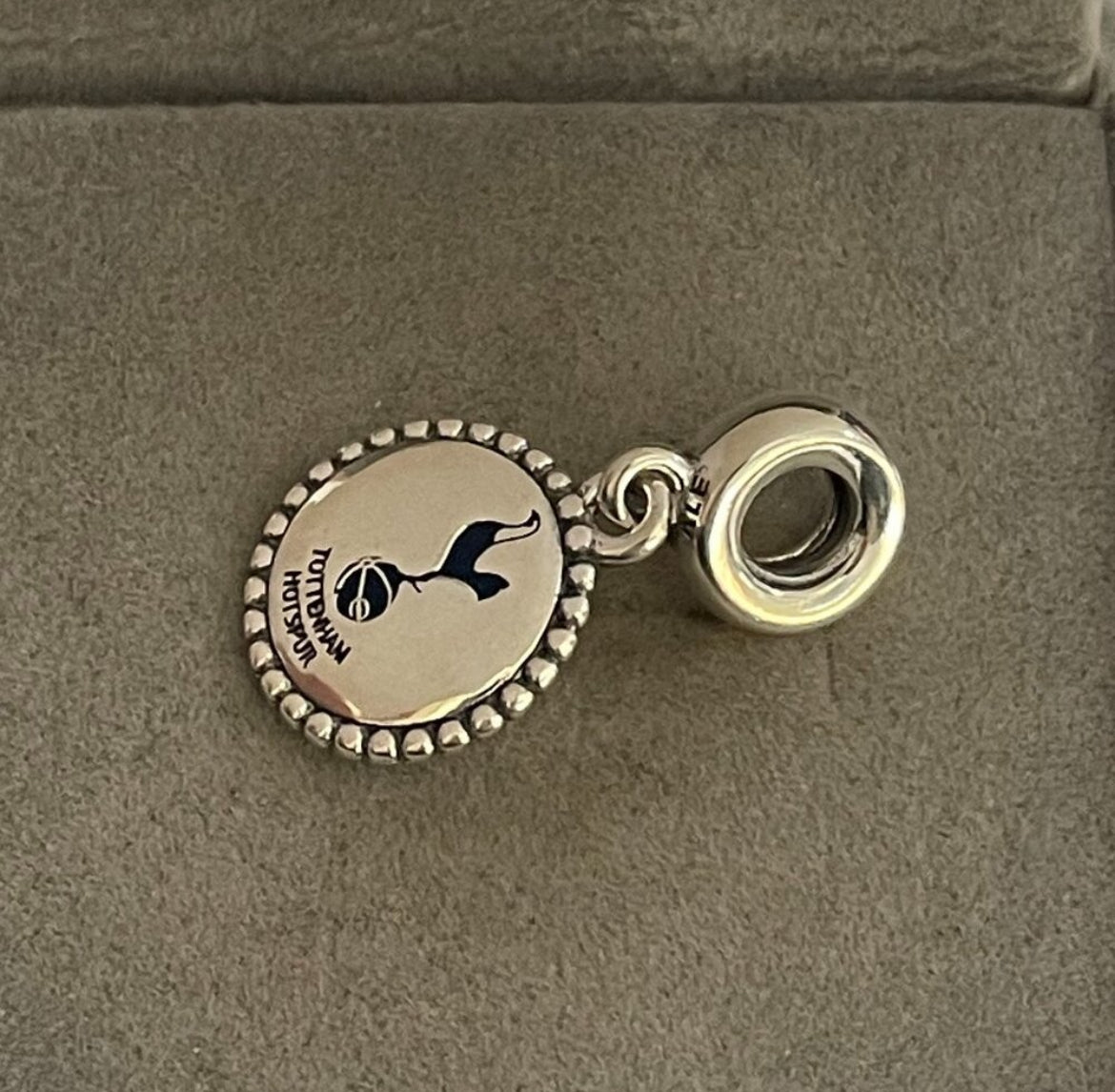 Pandora Tottenham Hotspur Soccer Team Logo Dangle Charm