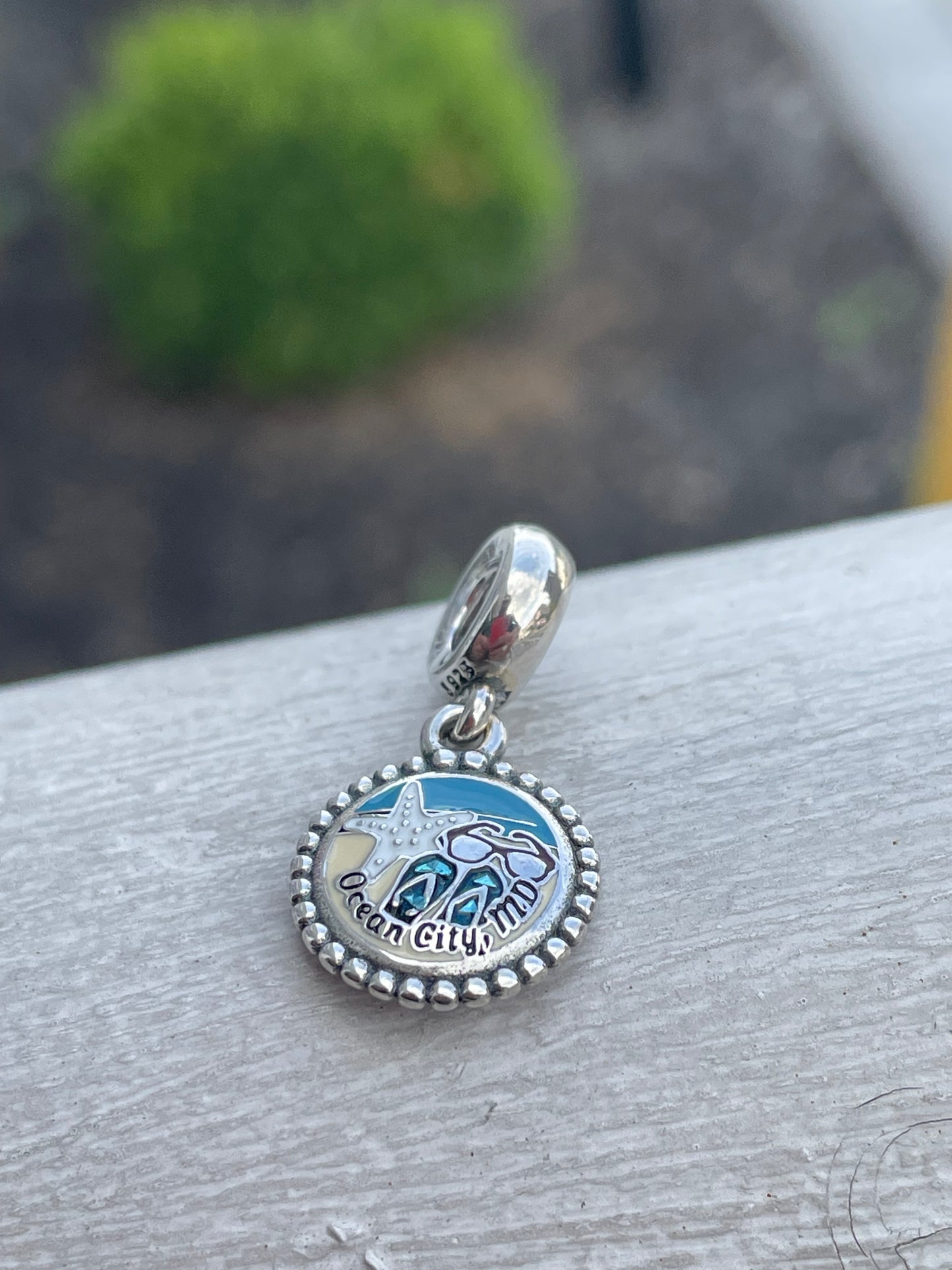 Pandora Ocean City Maryland State Exclusive Travel Destination Dangle Charm