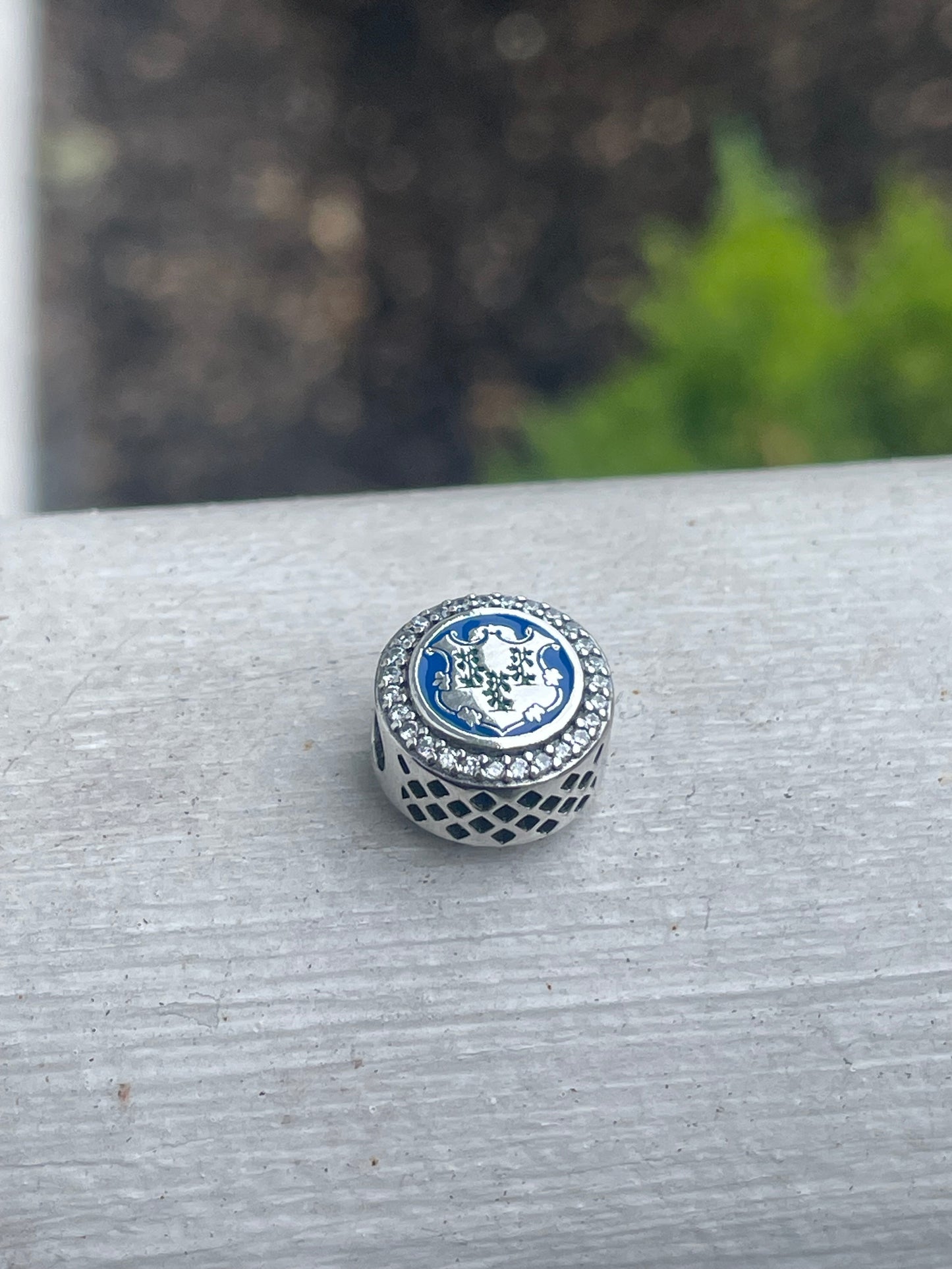 Pandora Connecticut Exclusive State Crest Round Travel Charm