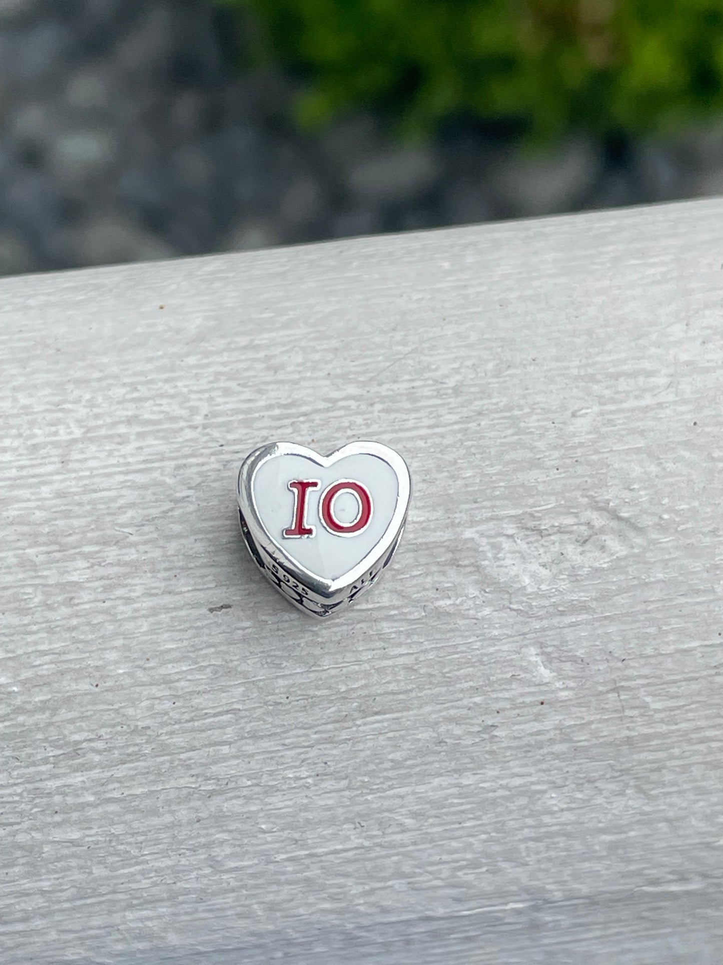 Pandora Ohio State Exclusive Travel Heart Charm