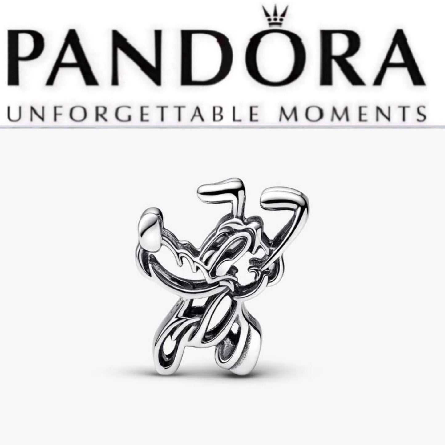 Pandora Disney Openwork Pluto Charm 793911C00