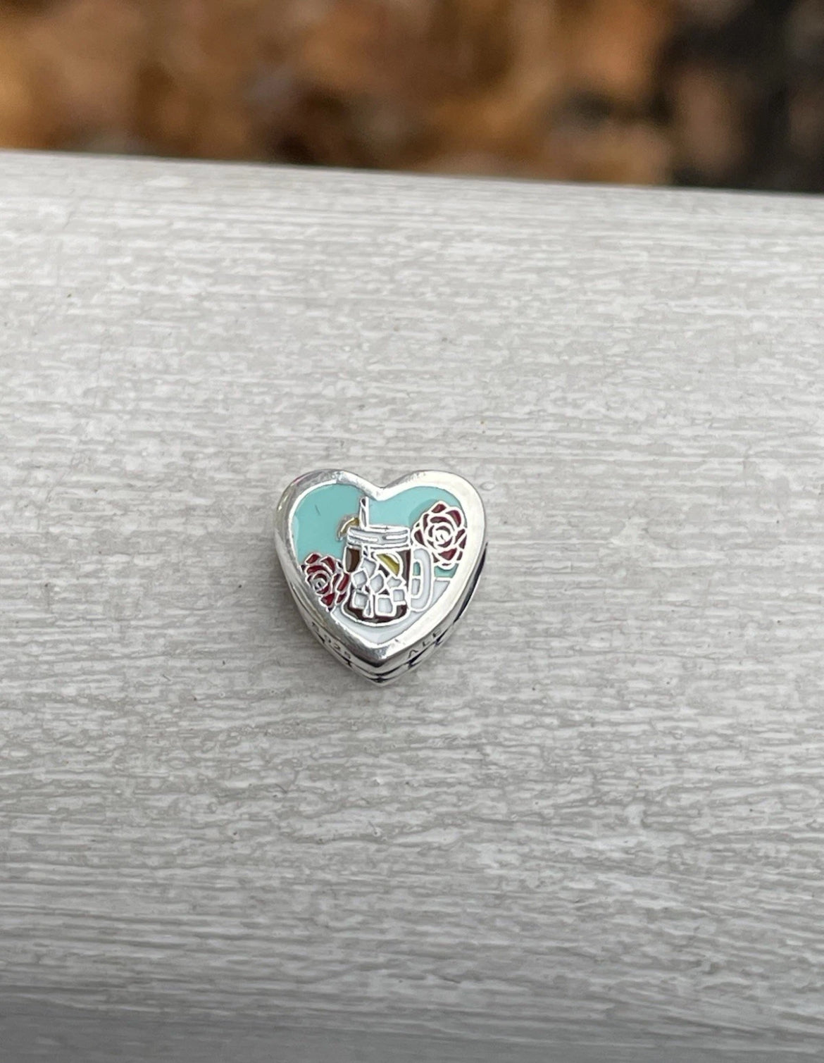Pandora Sweet Alabama State Online Exclusive Scenic Heart Charm