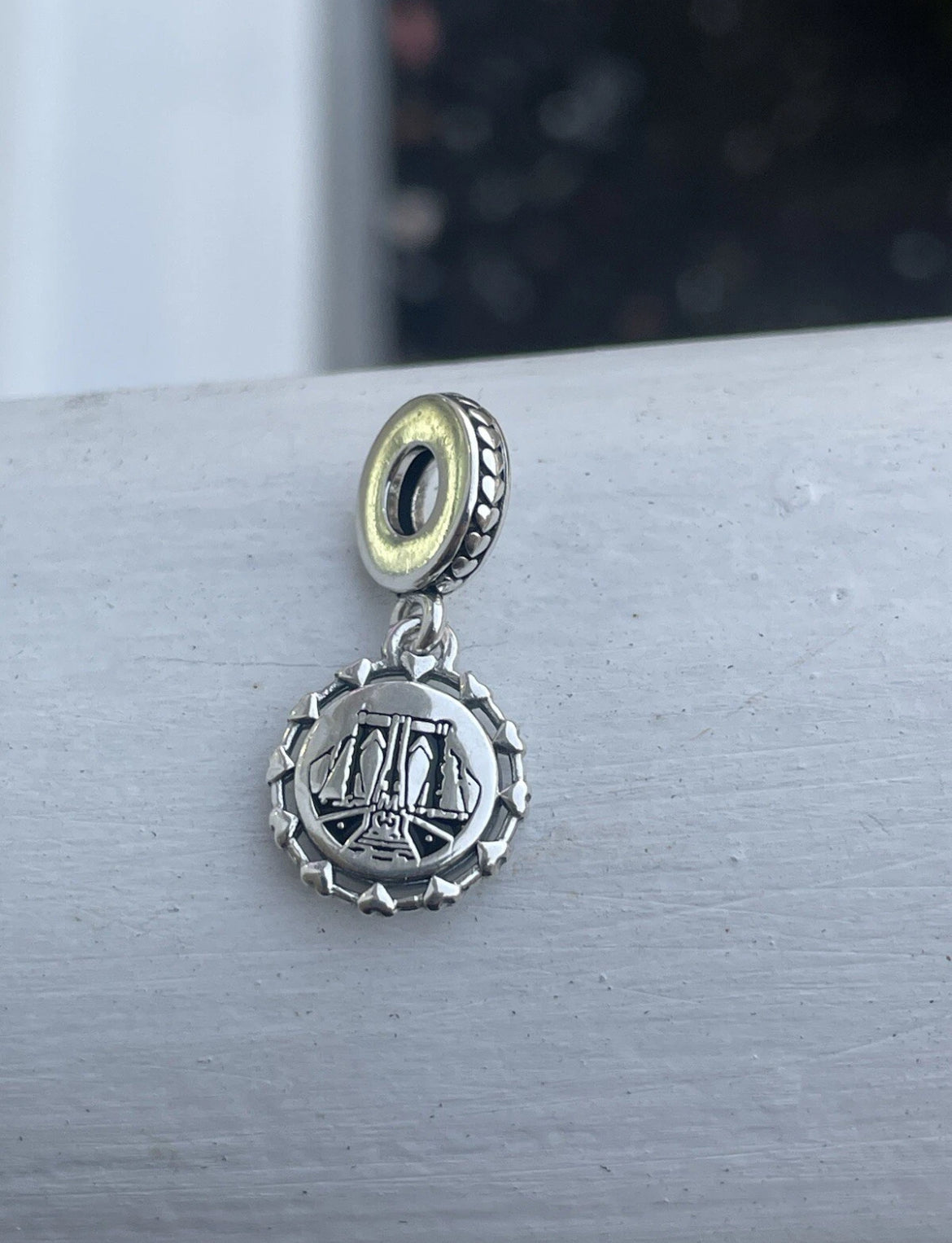Pandora New York City Exclusive Brooklyn Bridge Dangle Charm