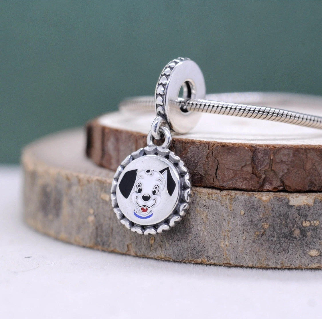 Pandora Disney 101 Dalmatians Dog Mom Dangle Charm