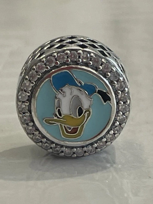 Pandora x Disneyland Paris Disney Parks Exclusive Donald Duck Signet Charm