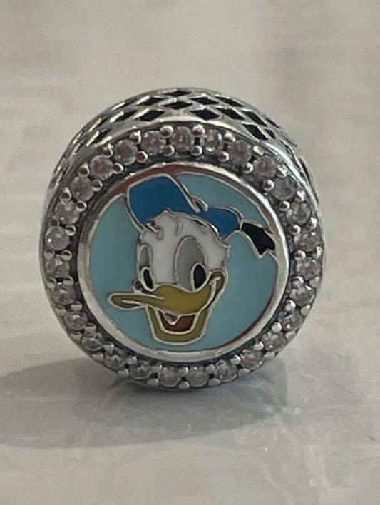 Pandora x Disneyland Paris Disney Parks Exclusive Donald Duck Signet Charm