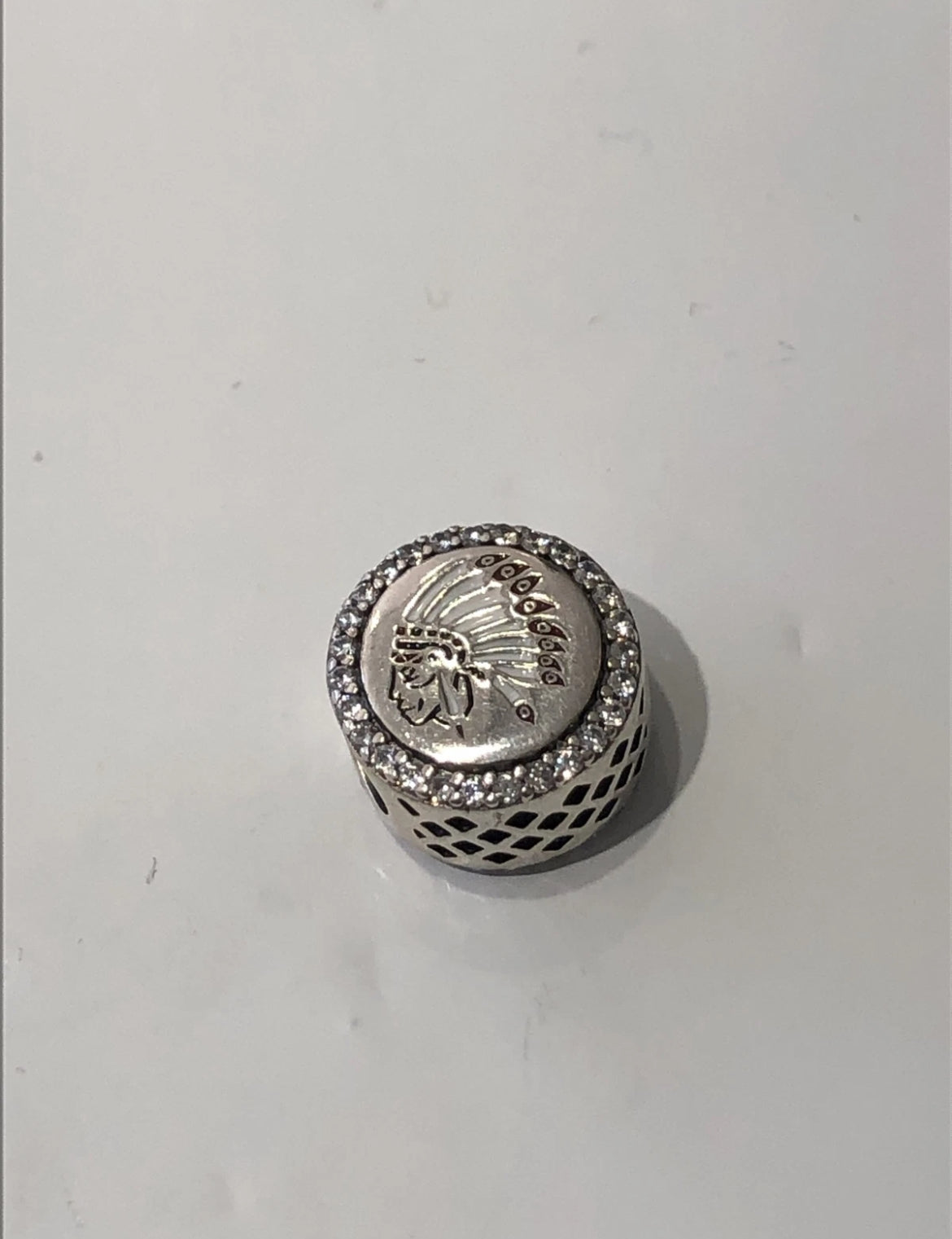 Pandora Santa Fe New Mexico State Exclusive Round Signet Charm