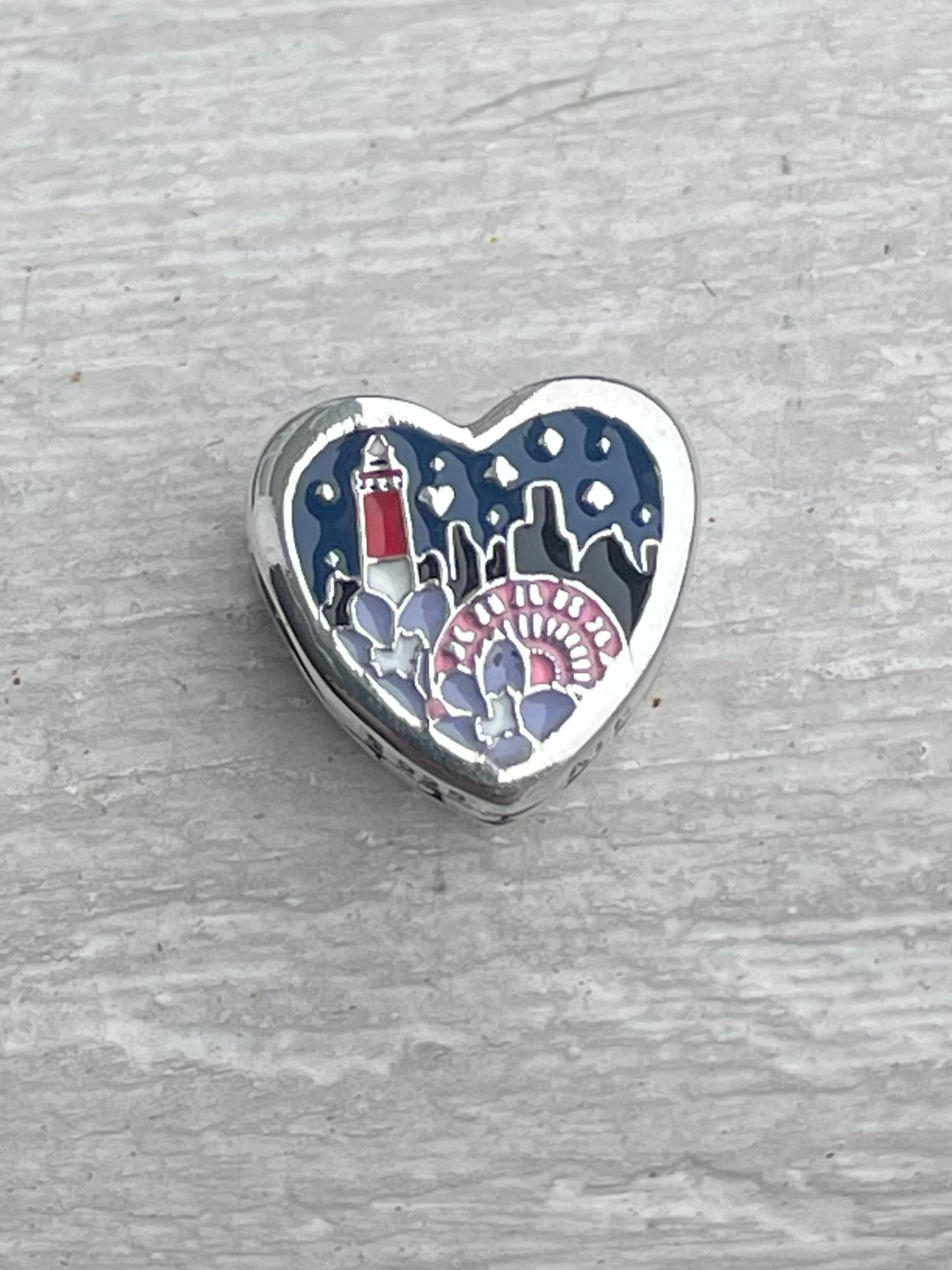 Pandora NJ Exclusive Jersey Girl New Jersey Scenic Travel Heart Charm